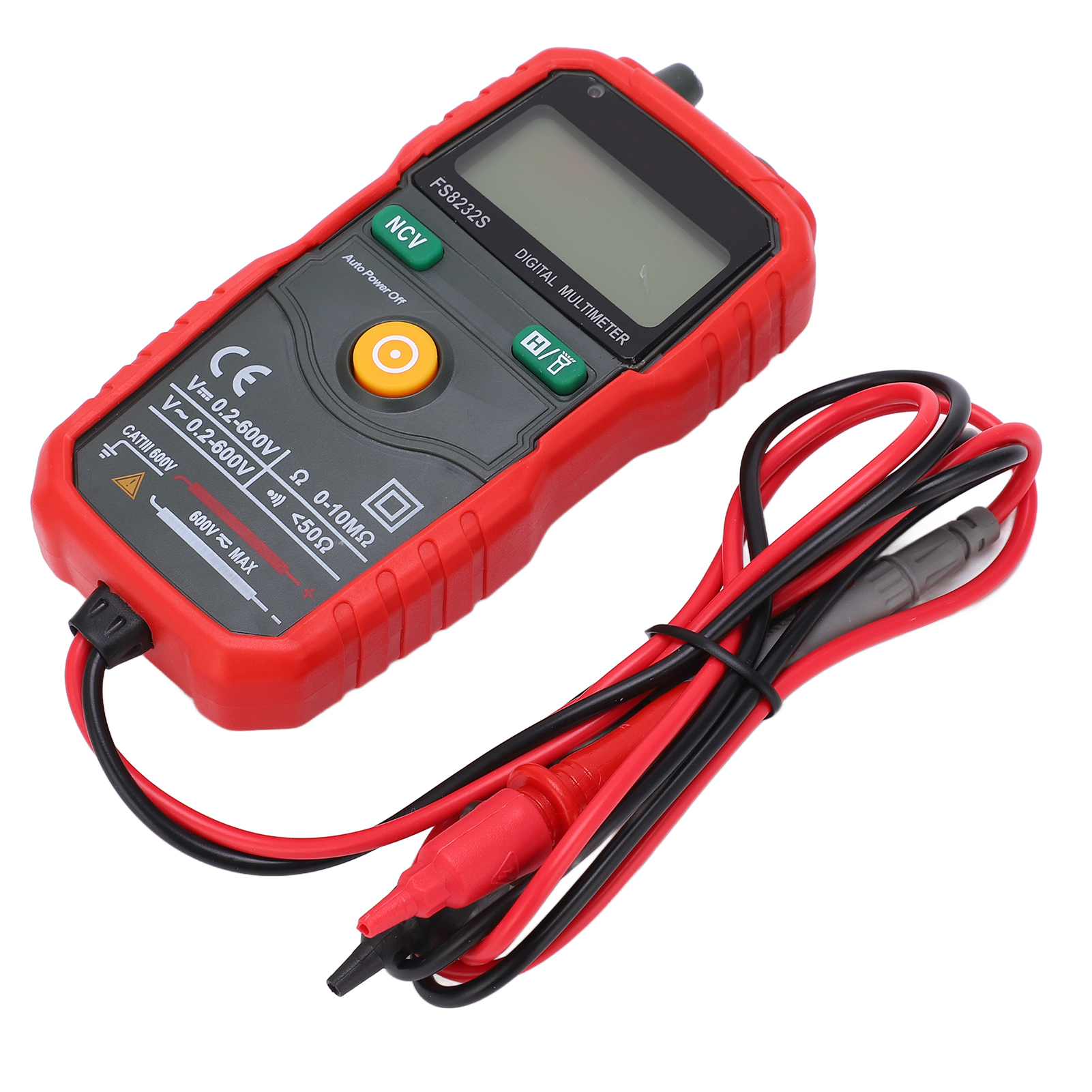 Fs8232s Intelligentes Digitalmultimeter Mit Überhitzungsschutz, Hochpräzisem Und Robustem Industrievoltmeter Für Elektriker.