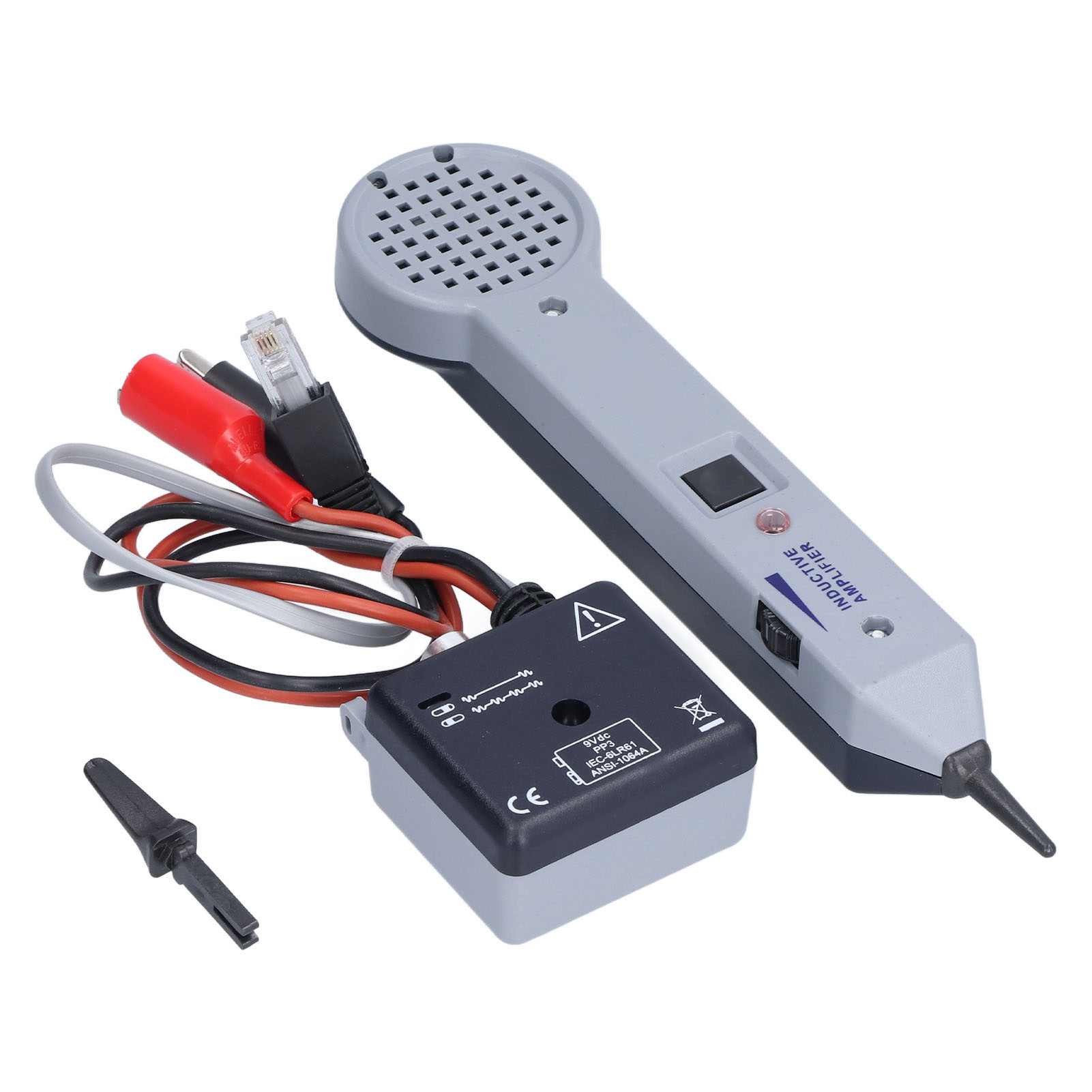 Tone Finder 200ep Netzwerkkabeltester Mit Audiogenerator, 2-teiliges Set, Leitungssuchgerät Und Signaldetektor Für Elektriker Und Techniker.