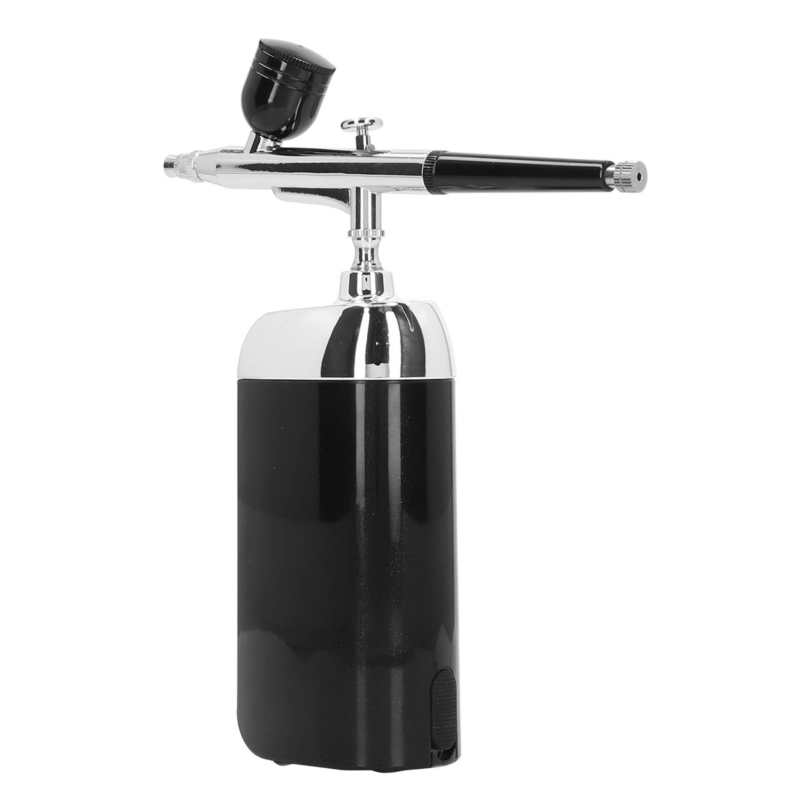 Tragbares, Leichtes Usb-akku-airbrush-set, Mini-spritzpistole Für Tortendekoration Und Maniküre, Schwarz