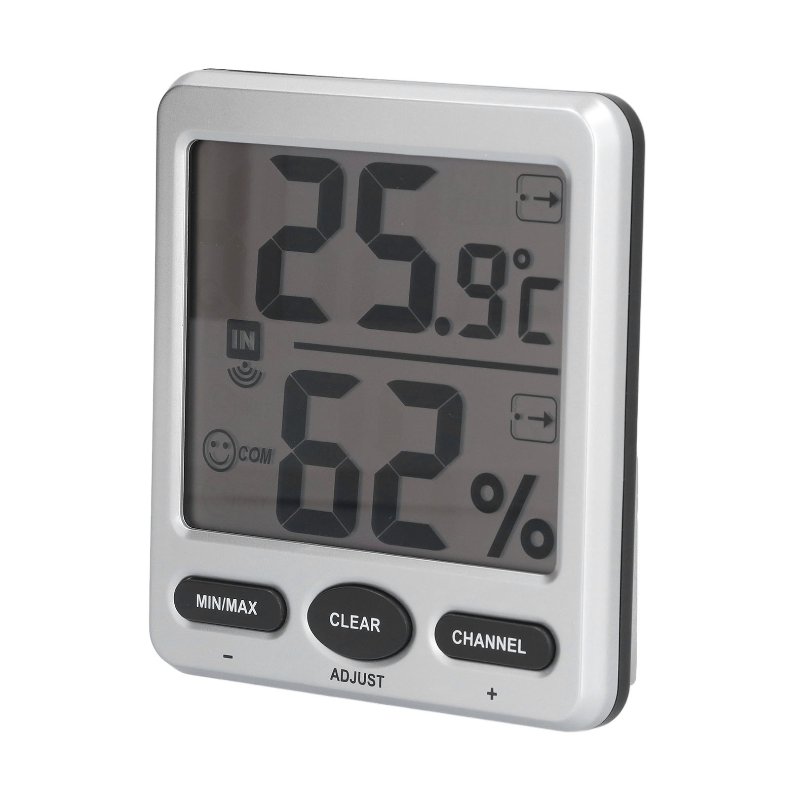 Drahtloses Digitales Thermometer-hygrometer Für Den Innen- Und Außenbereich, Babyzimmer, Temperatur- Und Feuchtigkeitsmonitor (tsws07c1)