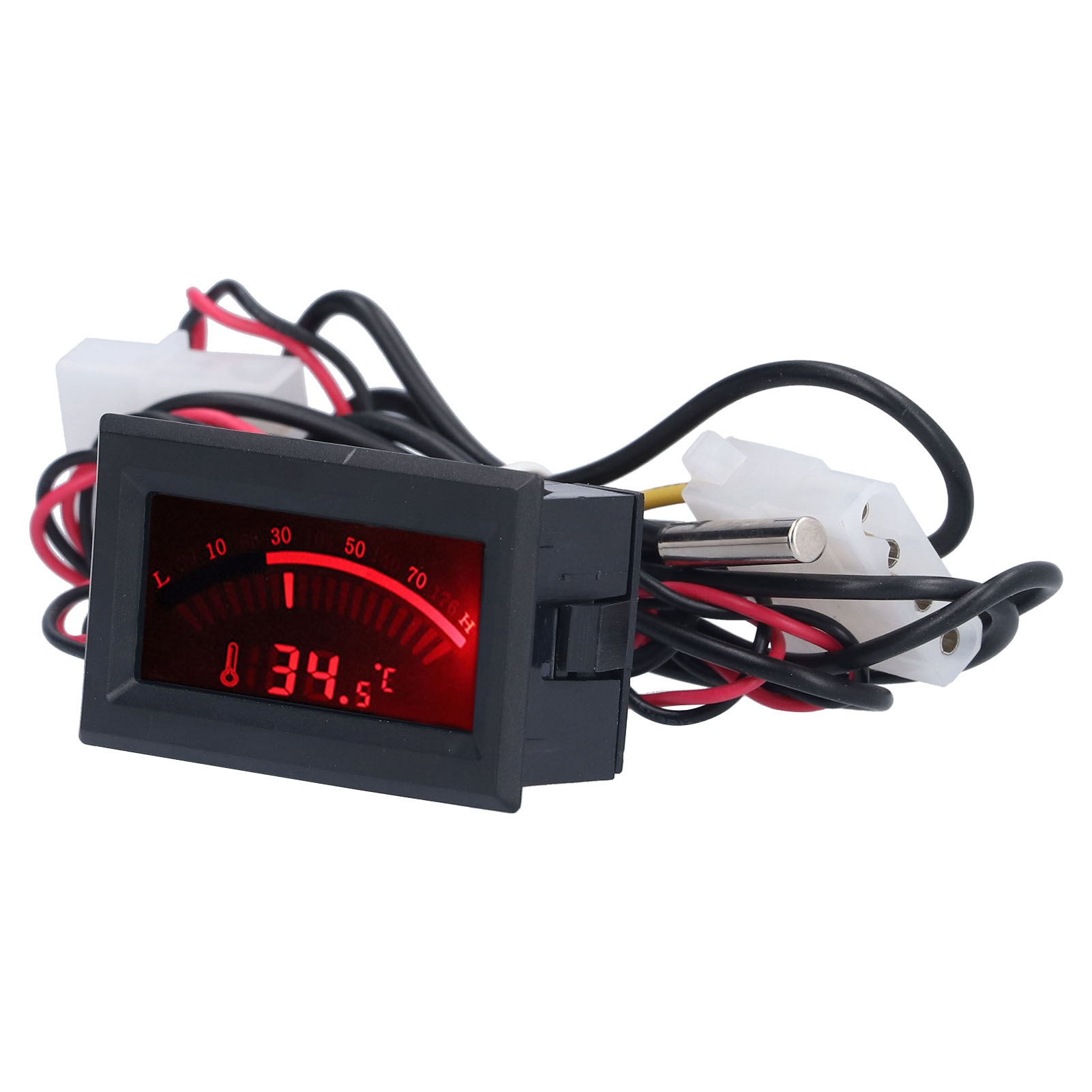 Digitale Temperatursonde Dc 5v Ts-805-r, Digitales Thermometer Mit Metall-ntc-sensor, Rotes Led-einbaumodul, Genaue Temperaturmessung, 5v-netzteil, Für Arduino Und Diy.