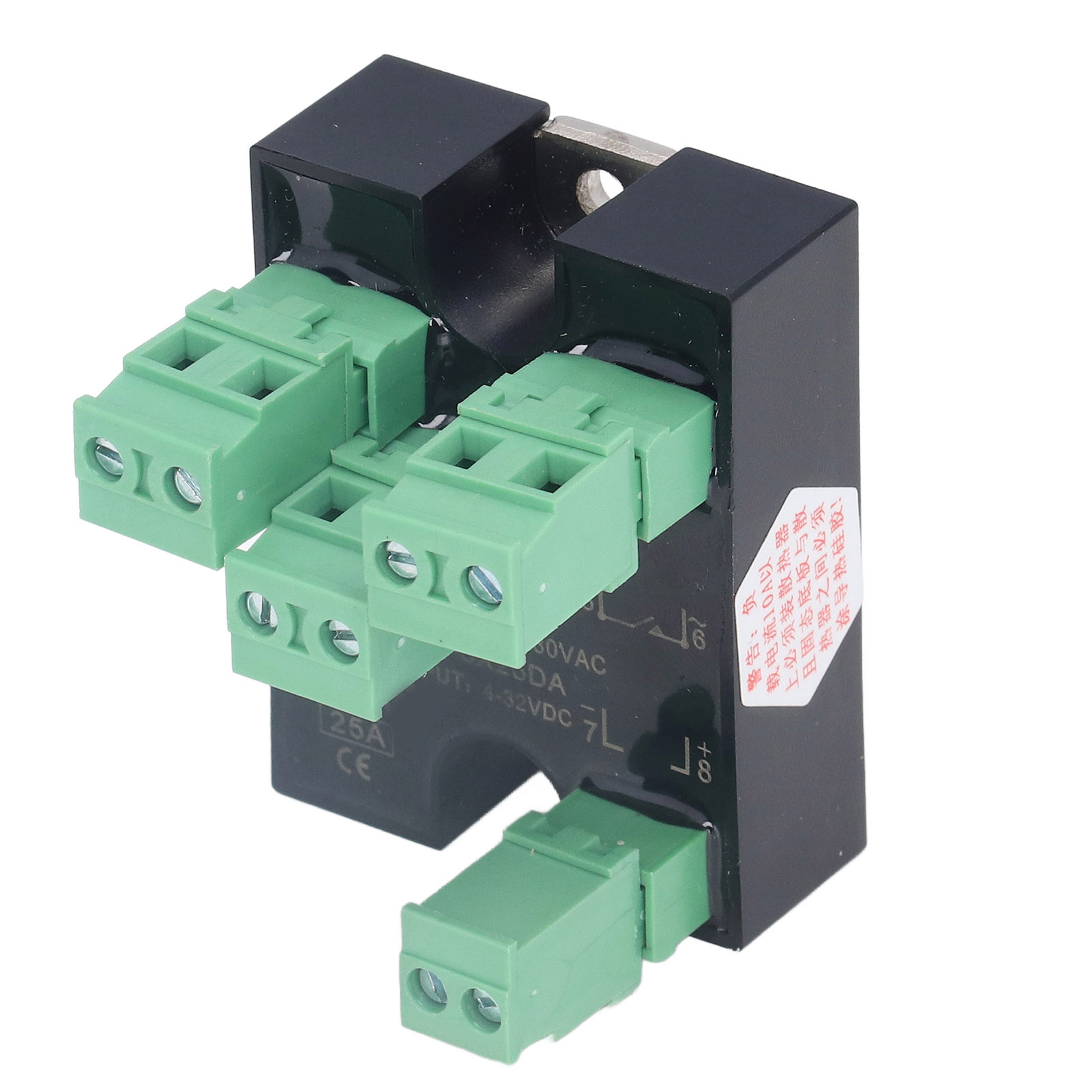 Berm Dreiphasen-halbleiterrelais, Mini-ssr-anschlussset, 4–32 V Dc-steuerung, 24–480 V Ac-ausgang, Halbleiterrelaismodul