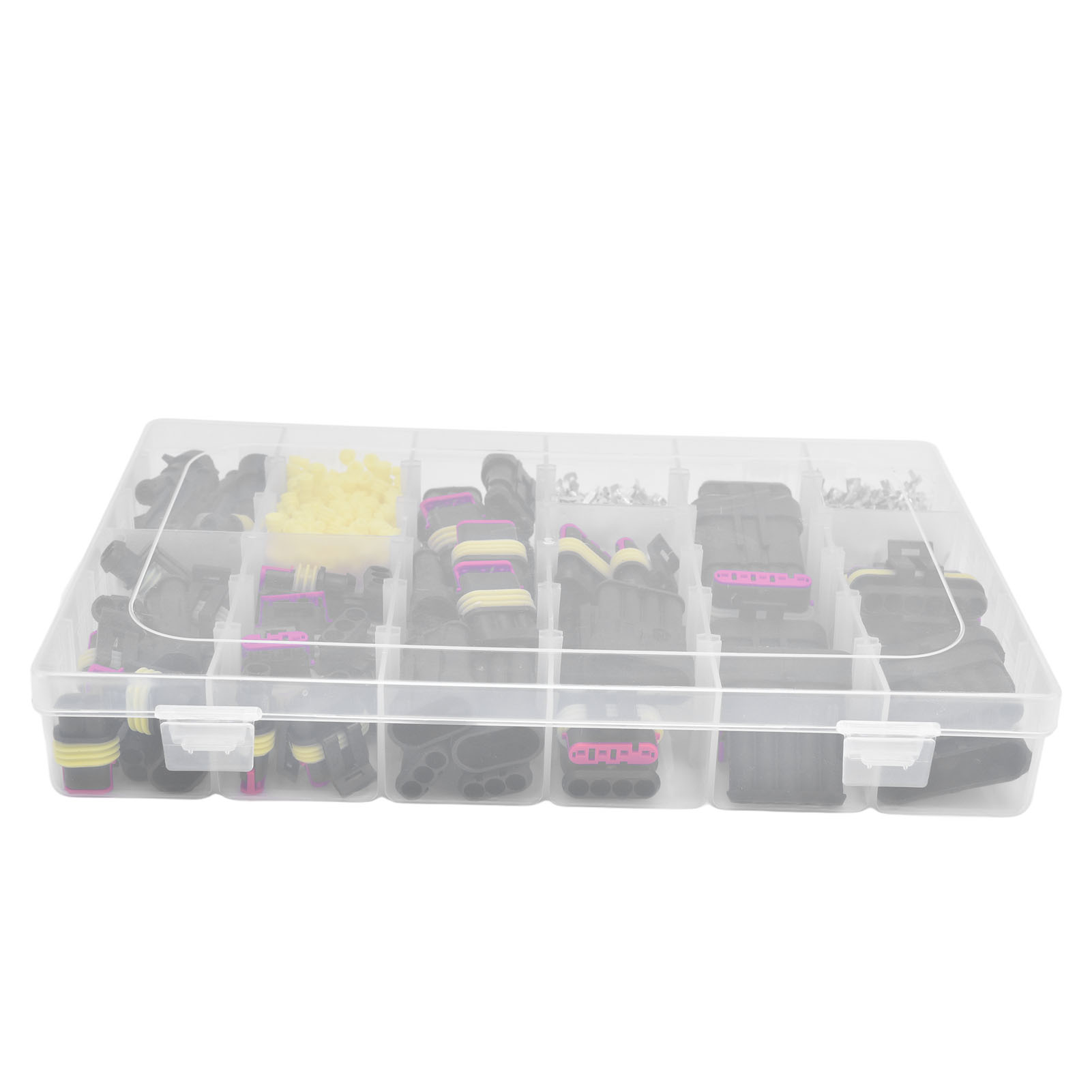 1004-teiliger Wasserdichter Kfz-steckverbinder, Stecker/buchse, 1-6-poliger Anschlusskasten, Kfz-verkabelungssatz