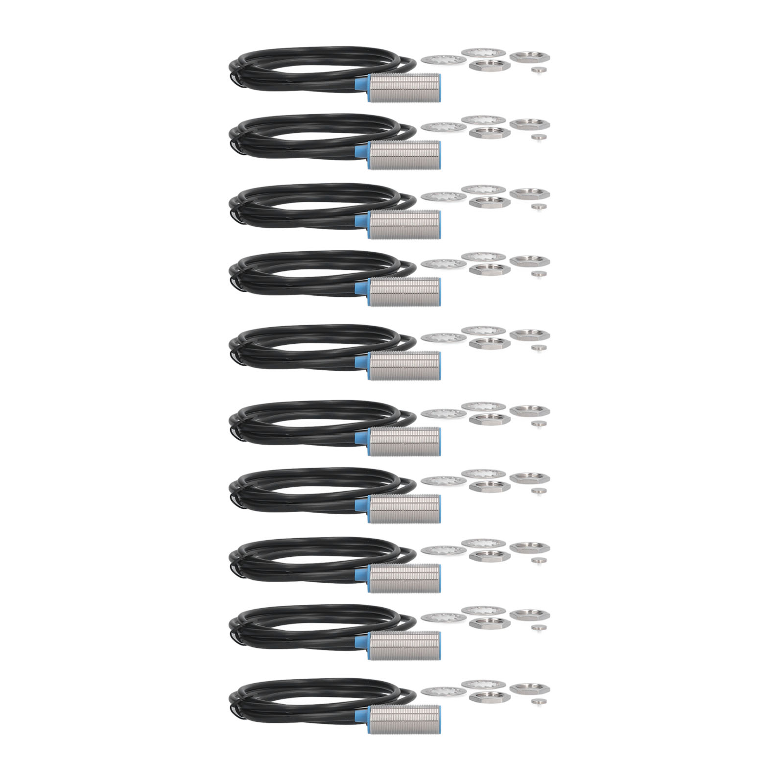 Packung Mit 10 Induktiven Npn-näherungssensoren Njk-5003c Mit Muttern Und Dichtungen, Magnetischer Positionssensor