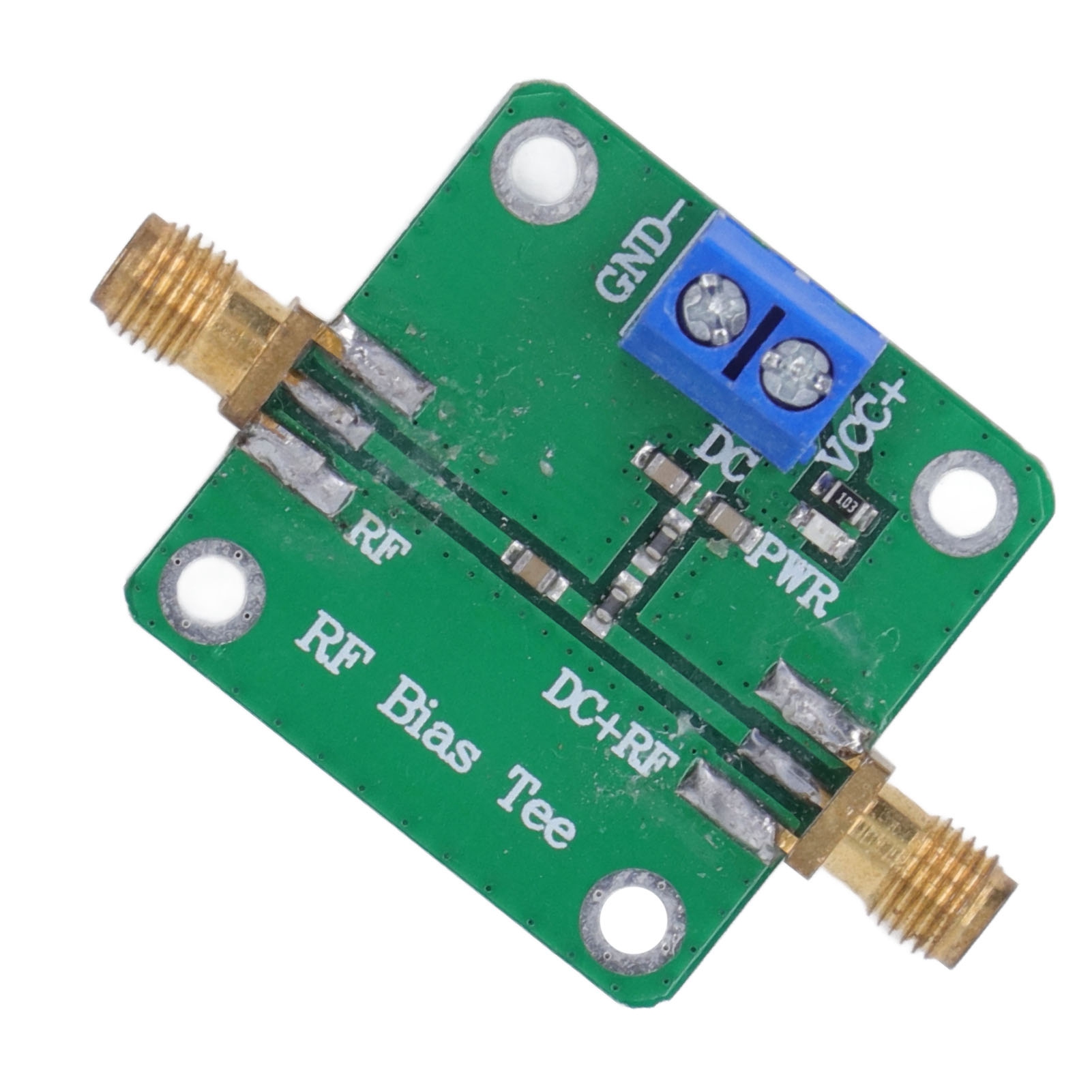 Bias-tee Hf 10–6000 Mhz, Mikrowellen-dc-sperrfiltermodul, Leiterplatte Für Elektronische Bauteile, Bandpass