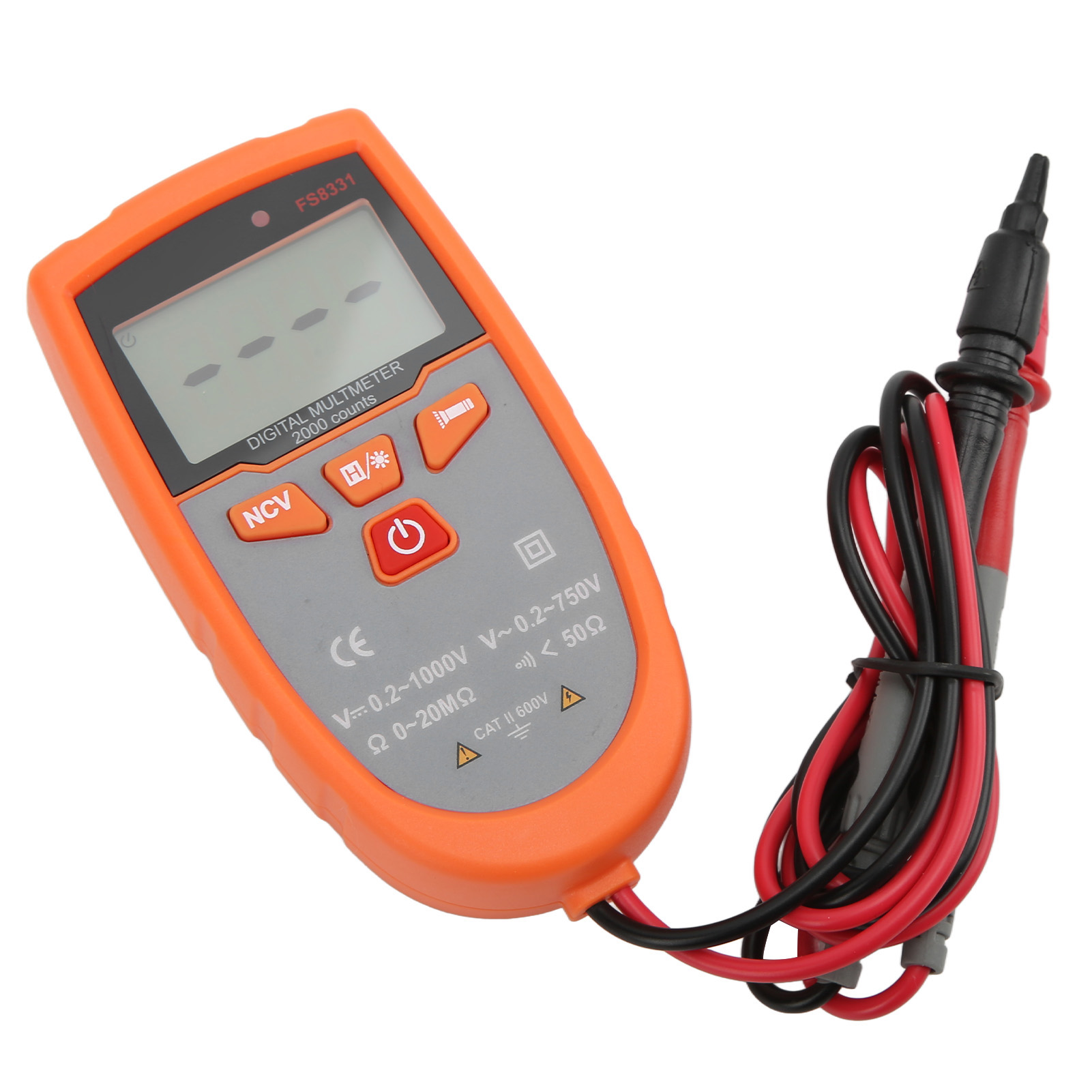 Fs8331 Tragbares Lcd-digitalmultimeter, Intelligenter Spannungs- Und Strommesser, Industrielles Diagnosegerät