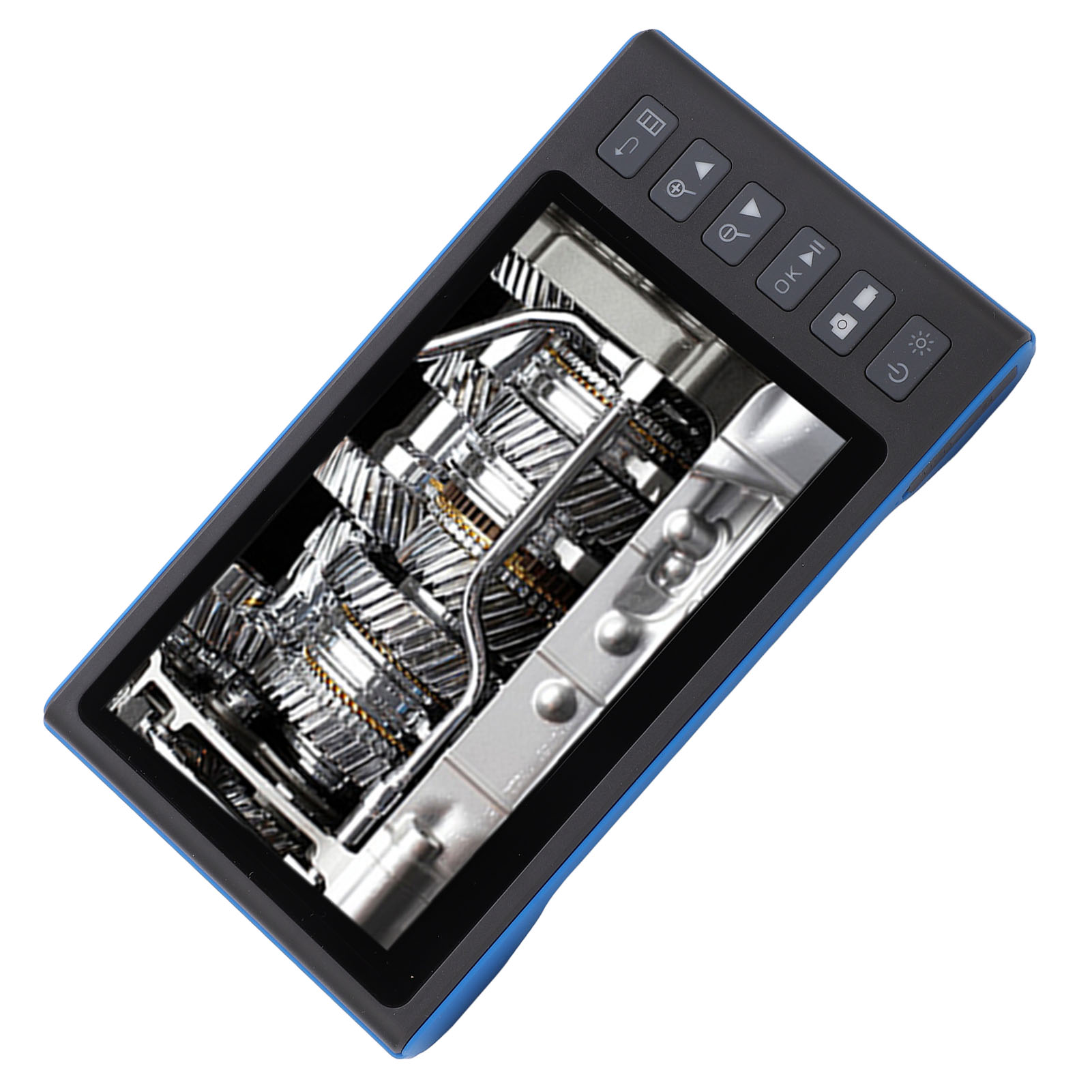 Wasserdichtes Industrieendoskop Mit 2 Linsen, 7,9-mm-1080p-schlangenkamera, 7-zoll-ips-lcd-bildschirm, Robuste Sichtprüfung