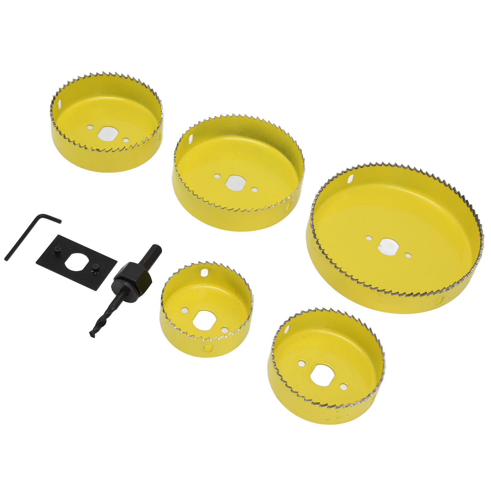 8-teiliges Hartmetall-lochsägen-set, Rundfräser Für Holz Und Pvc, Bohrer 64–127 Mm