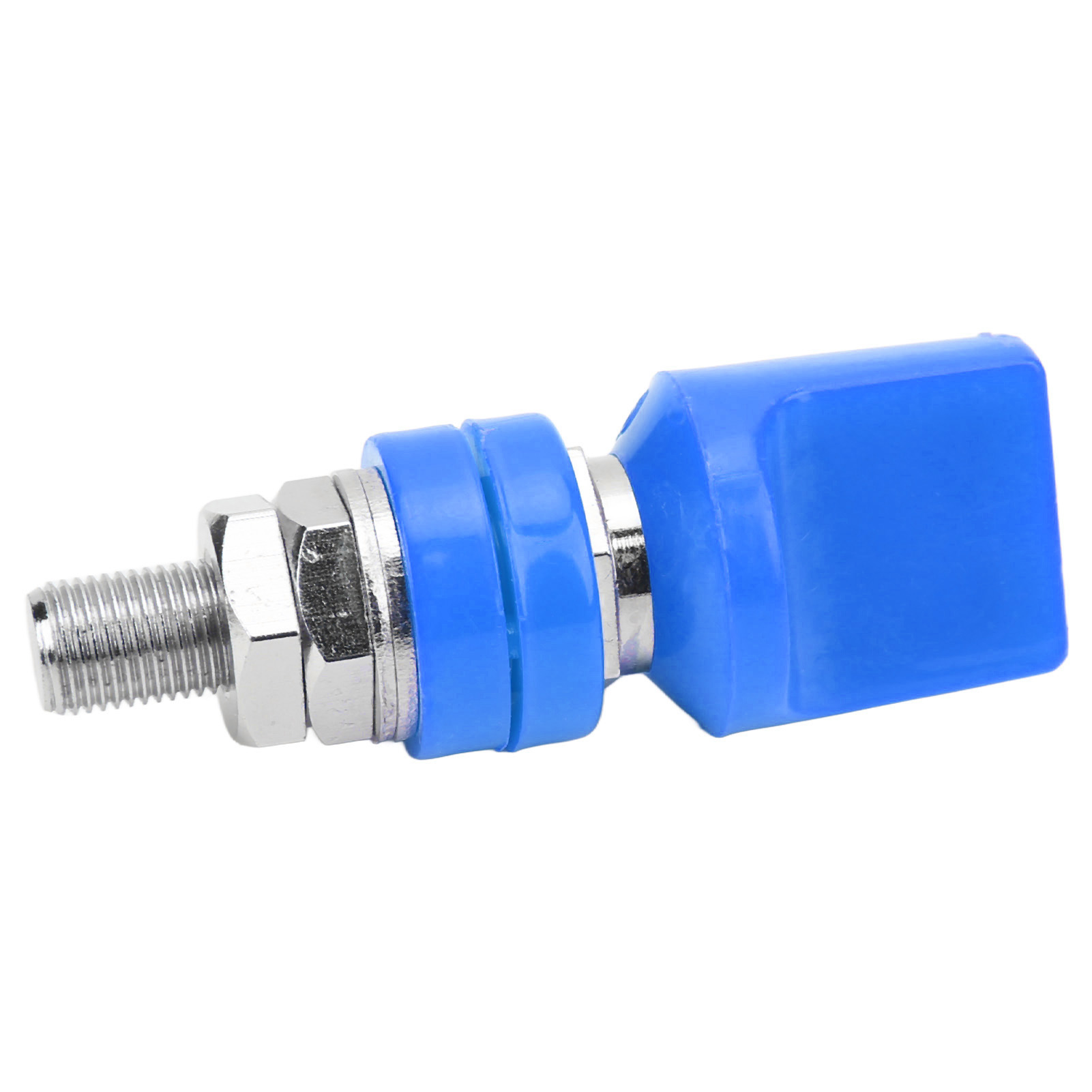 M10 100a Drahtanschlussklemme, Schraubklemme Für 4-mm-bananenstecker, Hochstrom, Blau, Klemmenverbinder