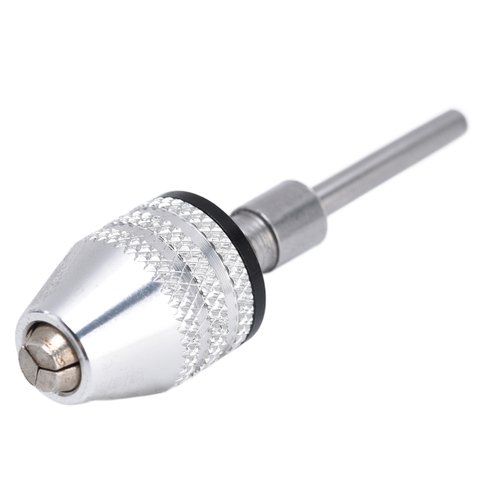 Schnellspannbohrfutter, Schlagschrauberadapter, 3-backen-konverter, 1/8"-rundschaft, 0,3–3,4 Mm, Silber