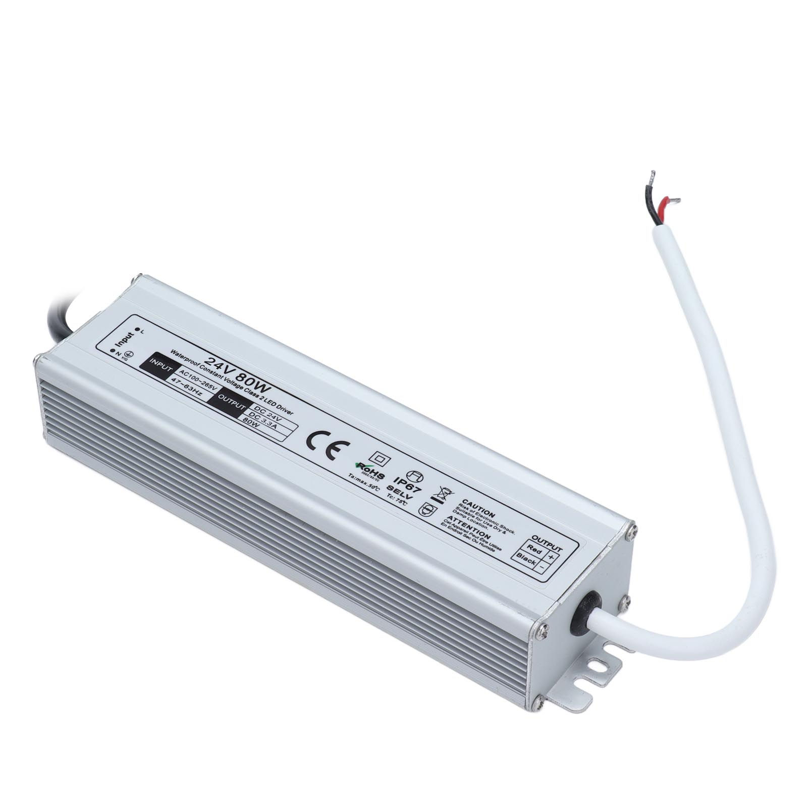 Ip67 Wasserdichtes Netzteil Für Leds, Hohe Effizienz, Stabil Und Sicher, Mehrfacher Schutz, Ac-transformator 90–265 V