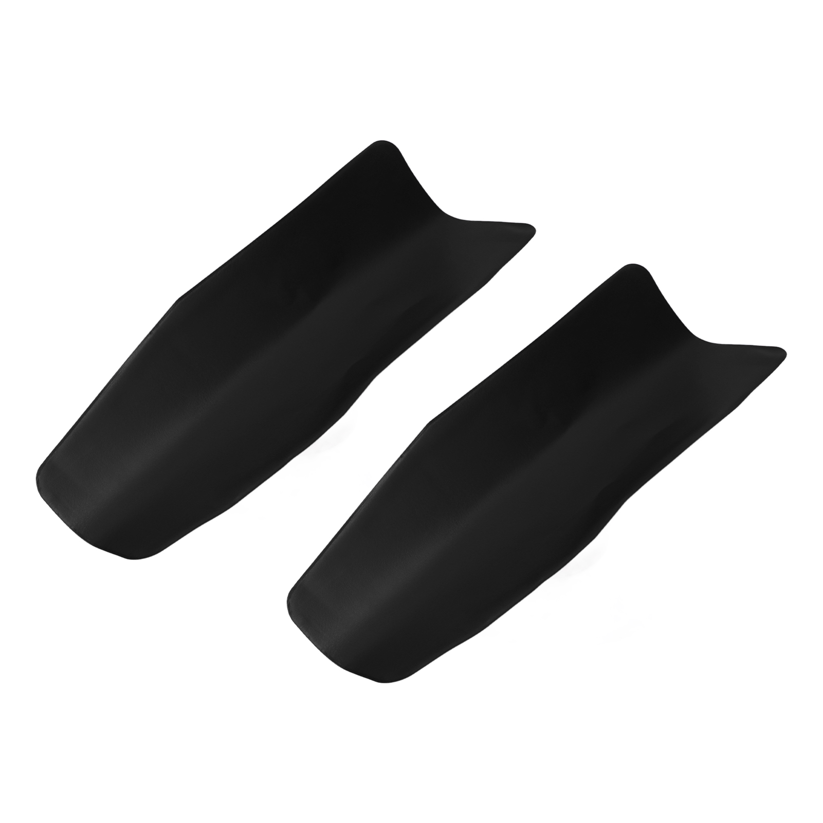 Set Mit 2 Flexiblen Ölablasstrichtern, 37 X 17 Cm, Flexible Durchflussführung, Maschinenset, Schwarz