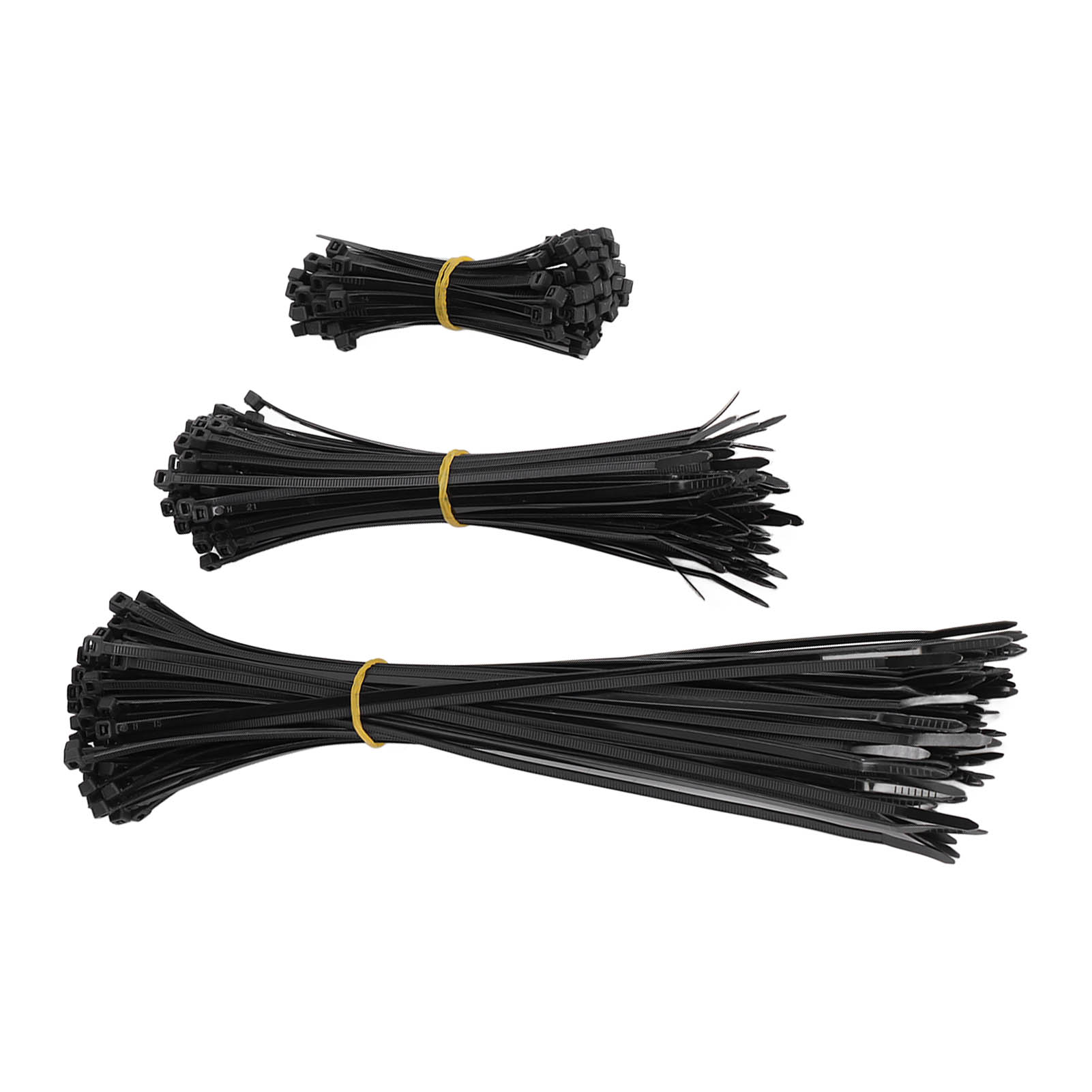 Packung Mit 300 Selbstsichernden Nylon-kabelbindern, 18 Kg Bruchfestigkeit, Sortierte Kabelbinder Für Den Innen- Und Außenbereich