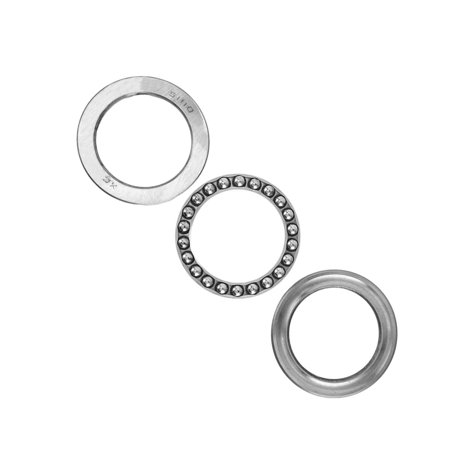 5-teiliges Axialkugellager, Extra Leichtes Stahl-axiallager 51110, Industriezubehör