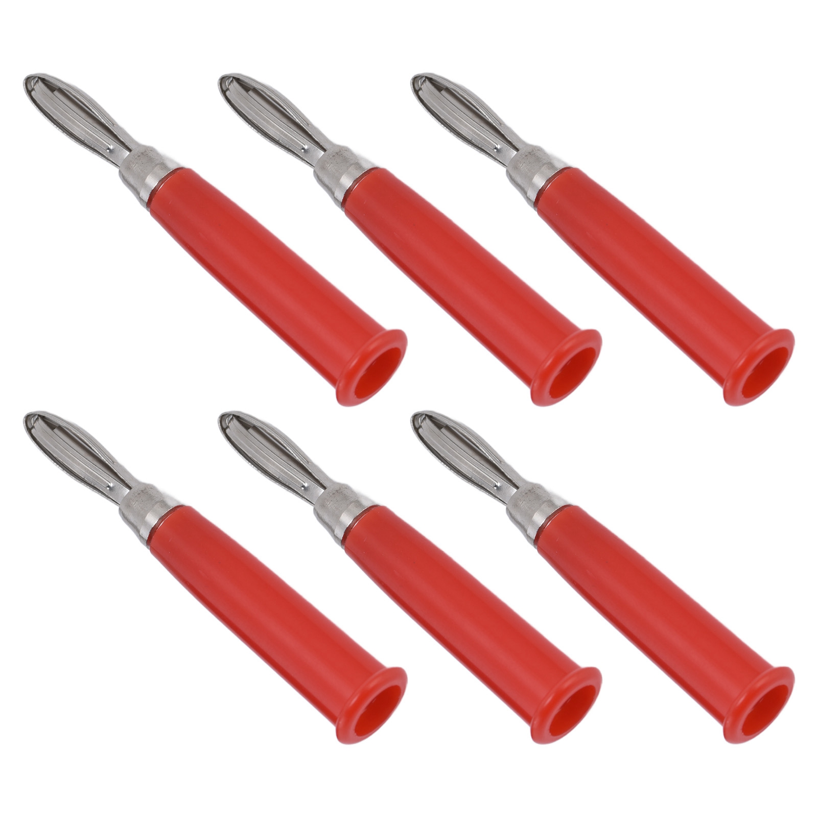 4-mm-bananenstecker, 20er-packung Rote Kupferstecker, Crossover-pin-kit Für Audio-lautsprecherkabel