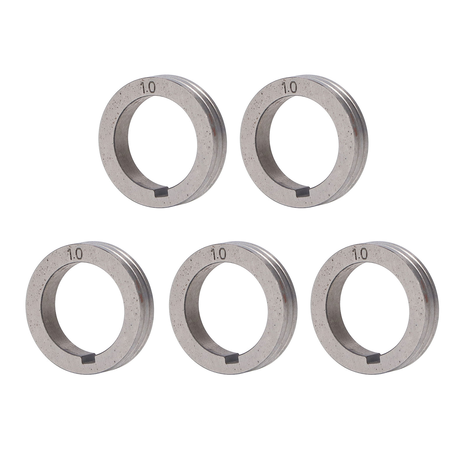 5-teilige Drahtvorschubrolle, Stahllager-führungsrolle, 1,0-1,2 Mm Schweißrad, Schweißstationsausrüstungsteile.