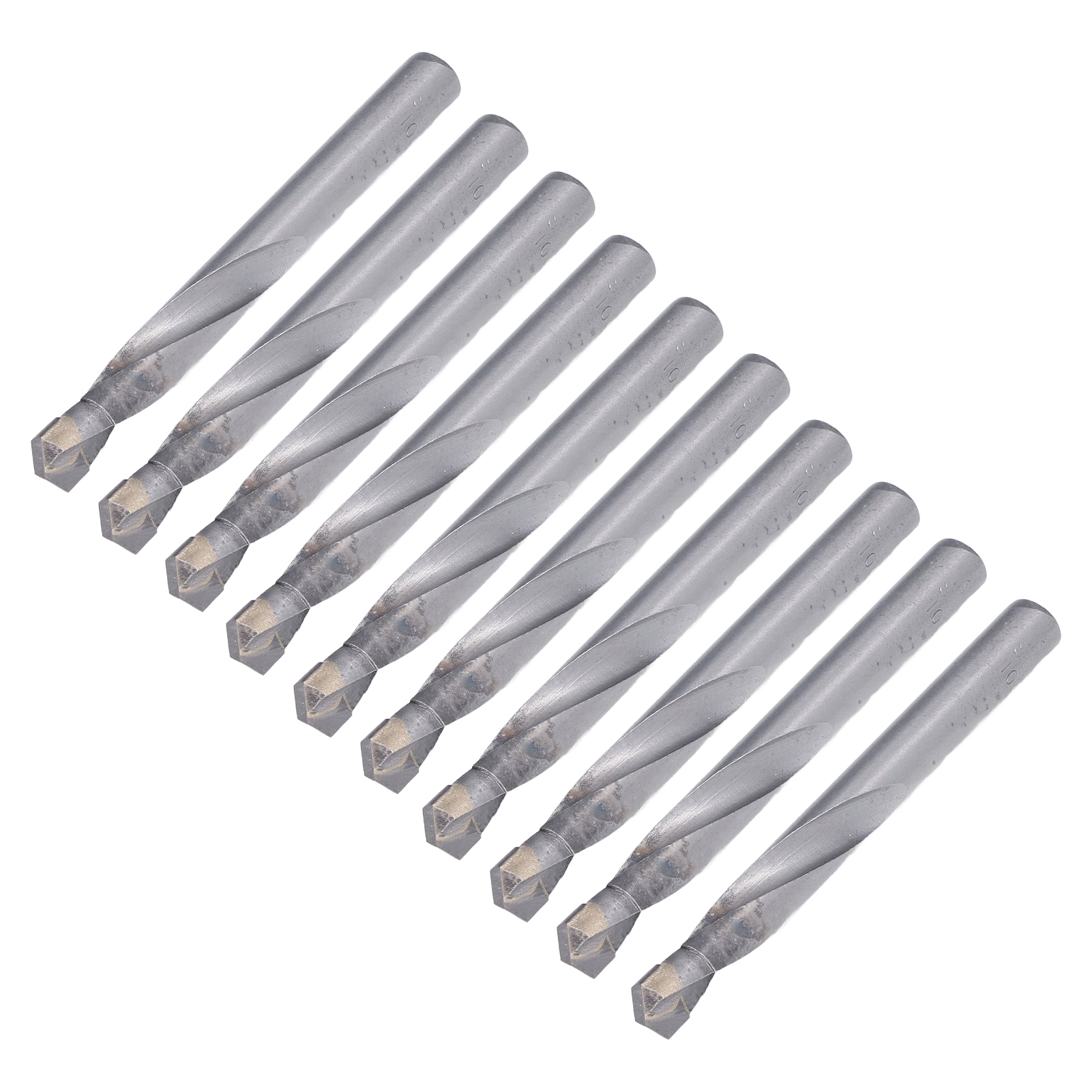 10-teiliges Hartmetall-fräserset, Hohe Härte, Verschleißfest, Universell Einsetzbar, Cnc-fräser, Schaft Aus Wolframstahl, Präzision Und Langlebigkeit.
