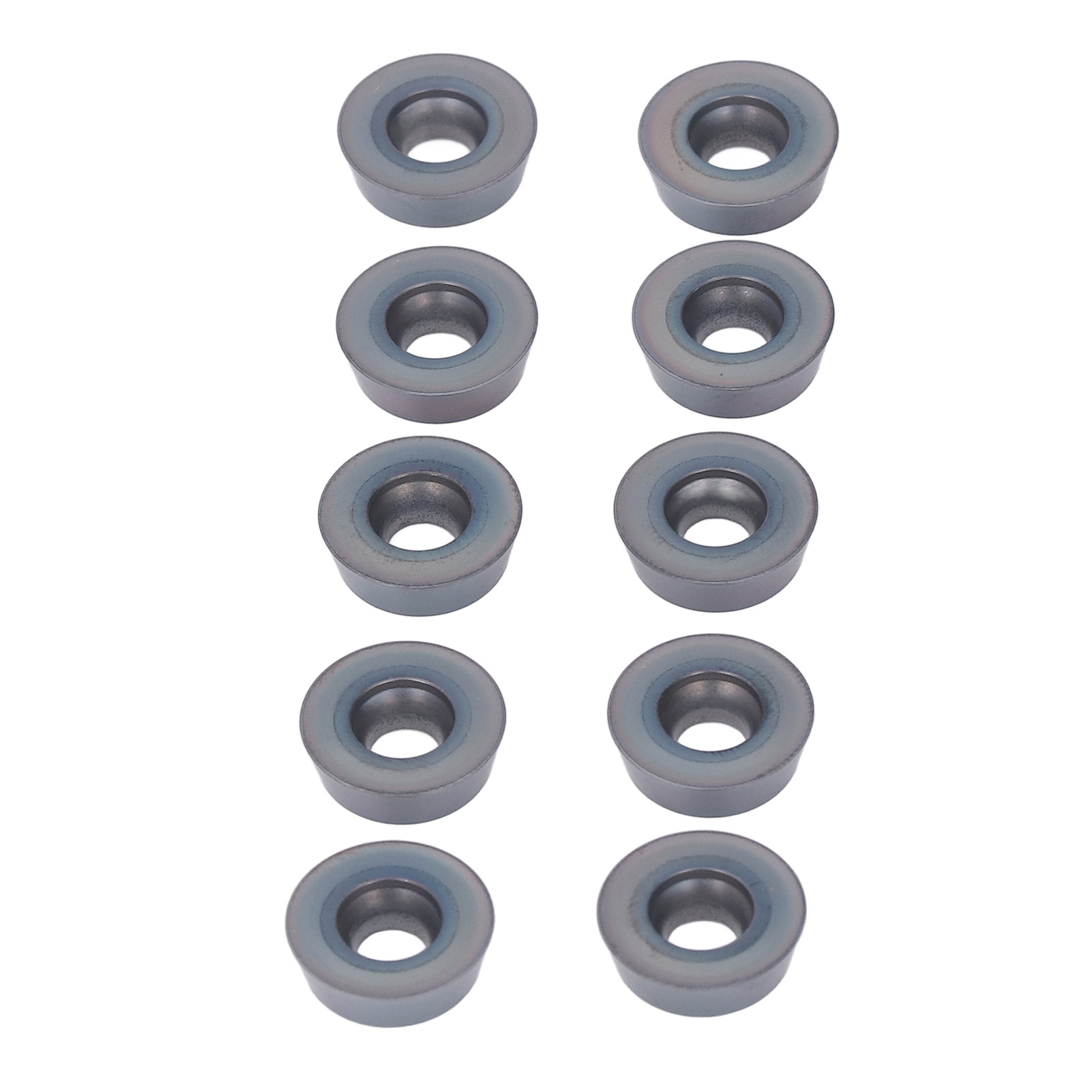 10 Stück Beschichtete Hartmetall-dreheinsätze Rdmt1604motn Cnc-fräswerkzeughalter Metallfräsen