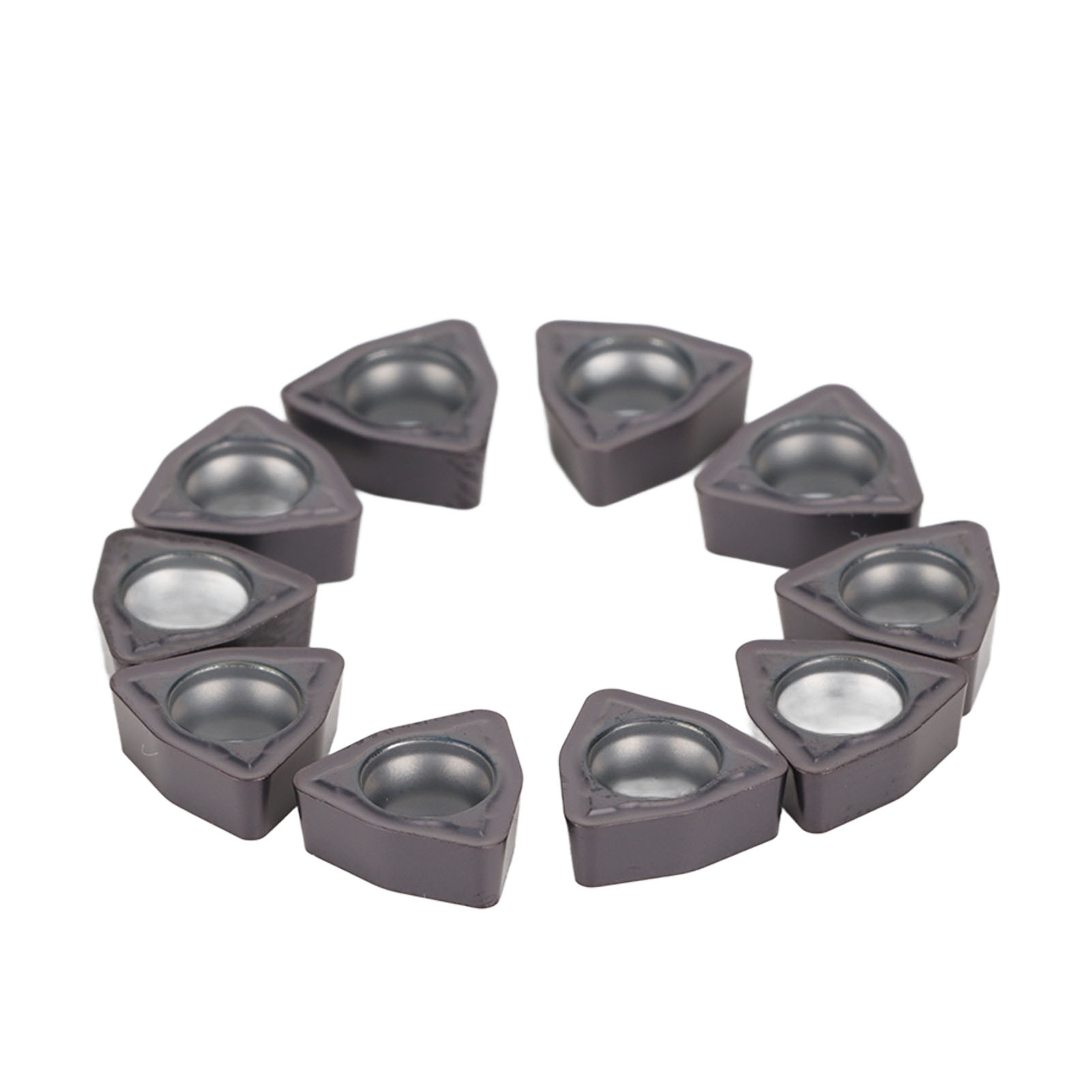 10 Wcmx030208fn Hartmetall-wendeschneidplatten Für Cnc-drehmaschinen, Austauschbare Schneideinsätze Für Wendeschneidplattenhalter, Drehwerkzeuge