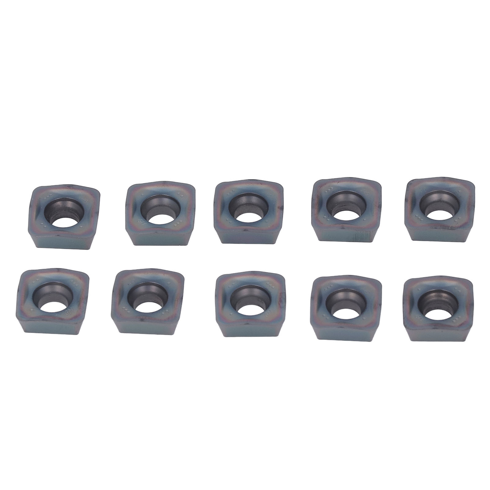 10 Hartmetall-wendeschneidplatten Für Cnc-dreh- Und Fräsarbeiten An Holz Und Metall – Diy-drehmaschinen-set