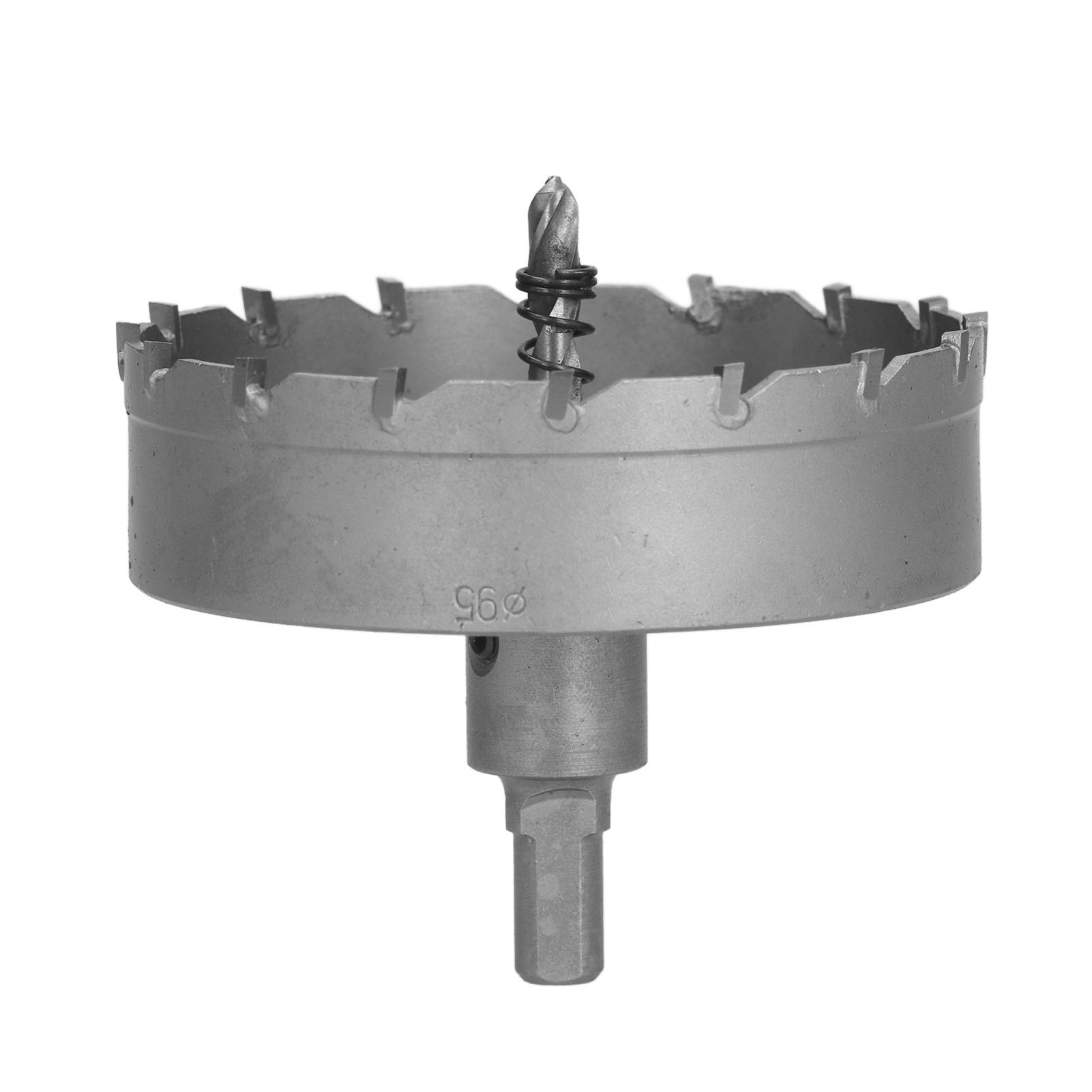 95 Mm Hartmetall-lochsäge, Robuster Lochbohrer Für Metall, Edelstahlblech Und Stahl, Professioneller Lochöffner Mit Hoher Haltbarkeit.