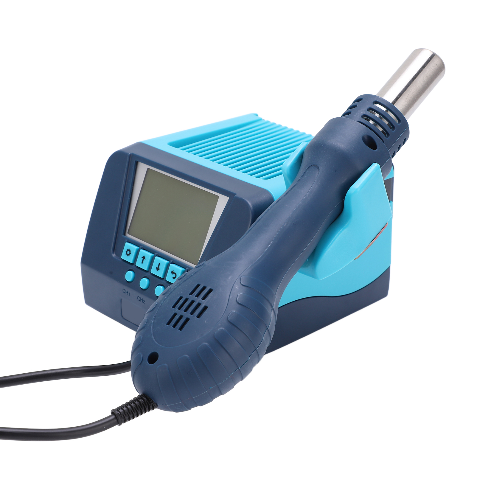 Digitale Heißluft-entlötstation Bk880, Hocheffiziente Reparaturstation Mit Konstanter Temperatur, 230 V Mit Eu-stecker, Heißluft-lötkolben