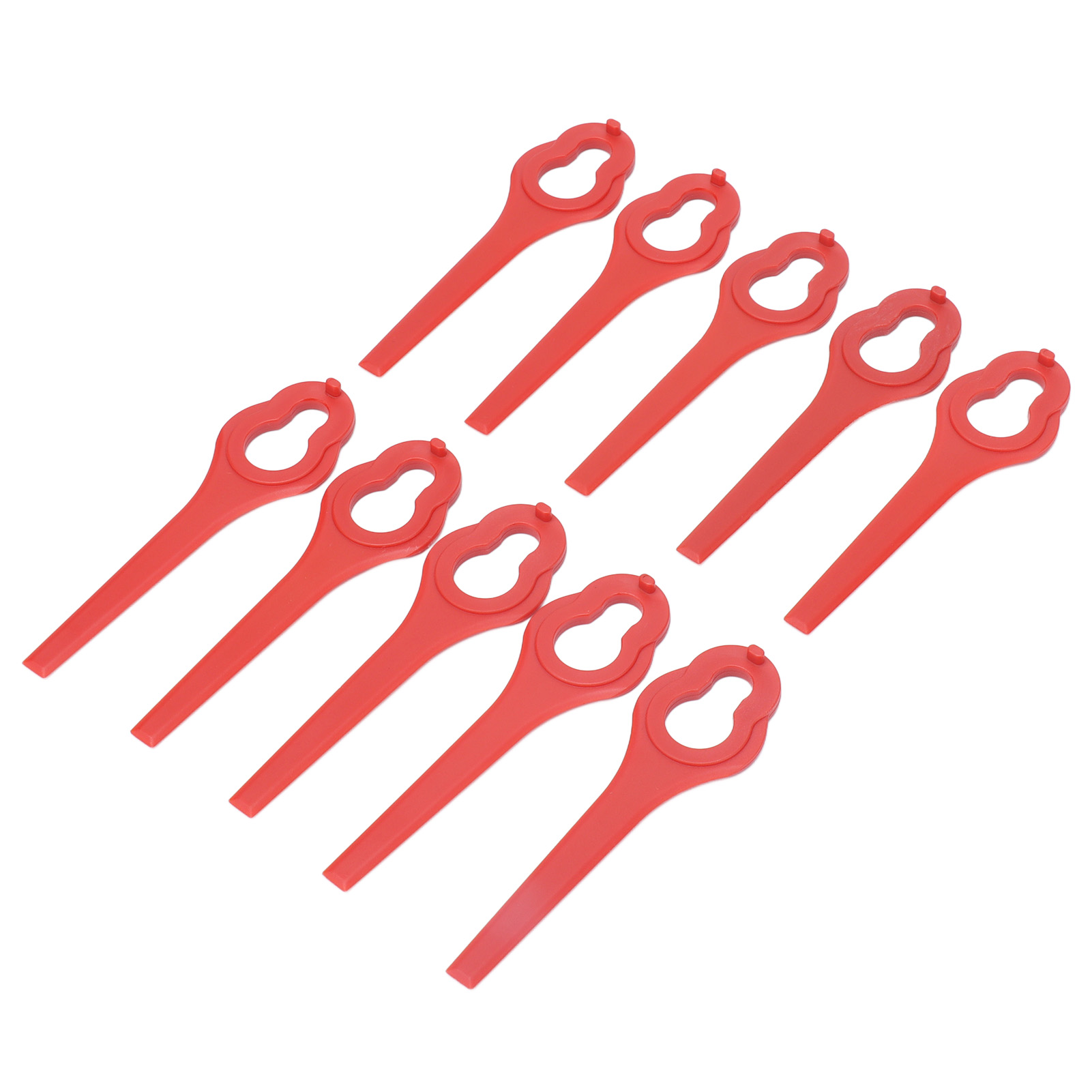 100 Ersatzmesser Aus Kunststoff Für Stihl Polycut 2-2 Rasentrimmer, Gartenmäher, 100 Stück