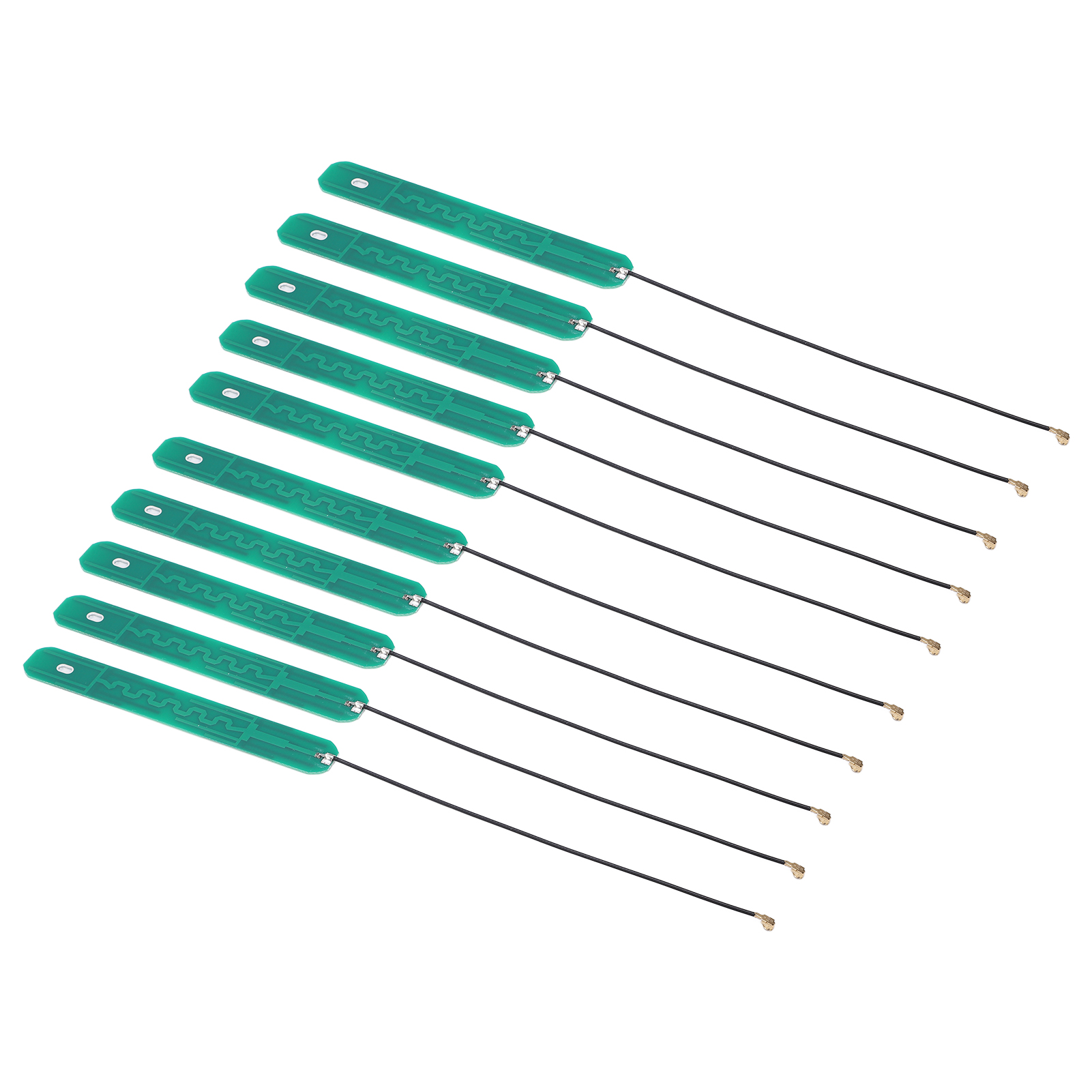 10er-pack Nz2.4g/5.8g Pcb001 Dualband-wlan-antennen Für Den Internen Gebrauch, Hohe Verstärkung Für Wlan-router, 2,4-ghz- Und 5-ghz-netzwerkzubehör