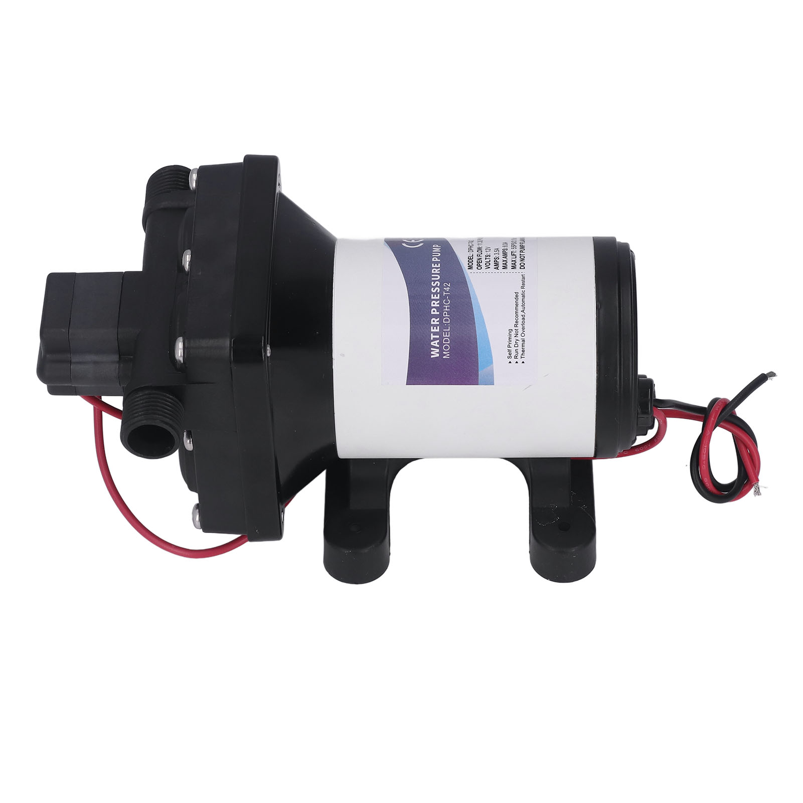 3 Gpm 55 Psi Geräuscharme, Selbstansaugende Membranwasserpumpe Für Rohrleitungssysteme