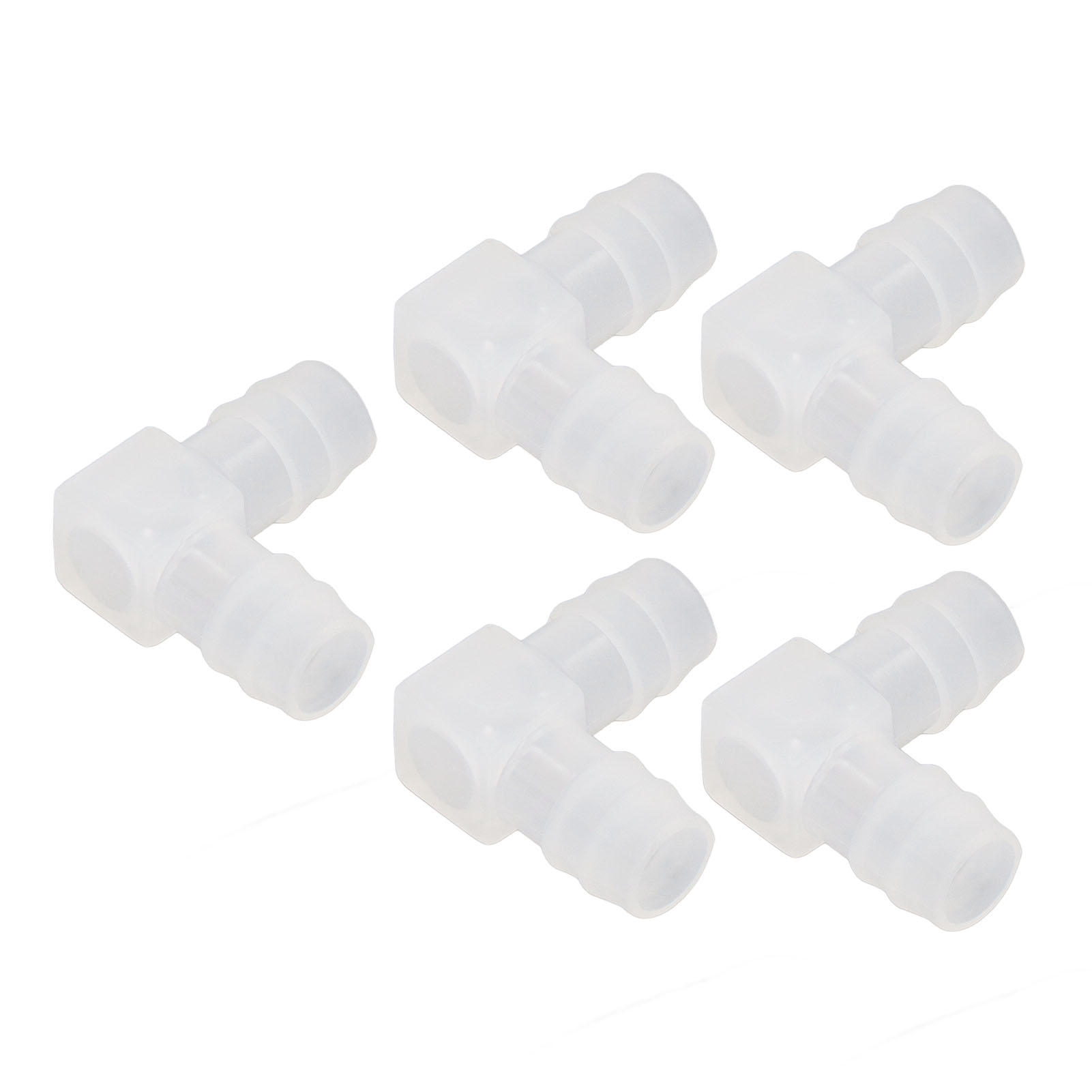 10 X 90°-winkel-schlauchverbinder Aus Ungiftigem, Geruchlosem Pp (16 Mm) Für Aquarium Und Labor.