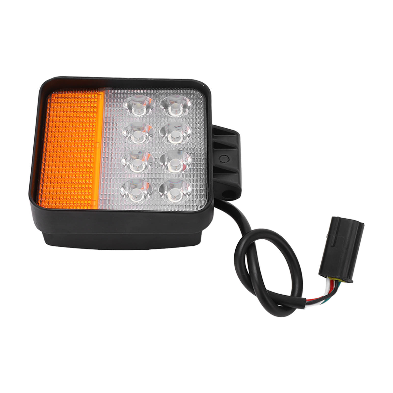 Superhelle Led-anhängerleuchte Aus Korrosionsbeständigem Aluminium, Quadratisches Sicherheitssignal, 10–80 V Universalspannung