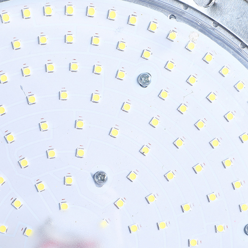 100w Led-hallenleuchte Aus Rostfreiem Aluminium, Helle Industrieleuchte Mit Aufhängekette, Isoliertem Treiber Für Lagerhallen Und Werkstätten.