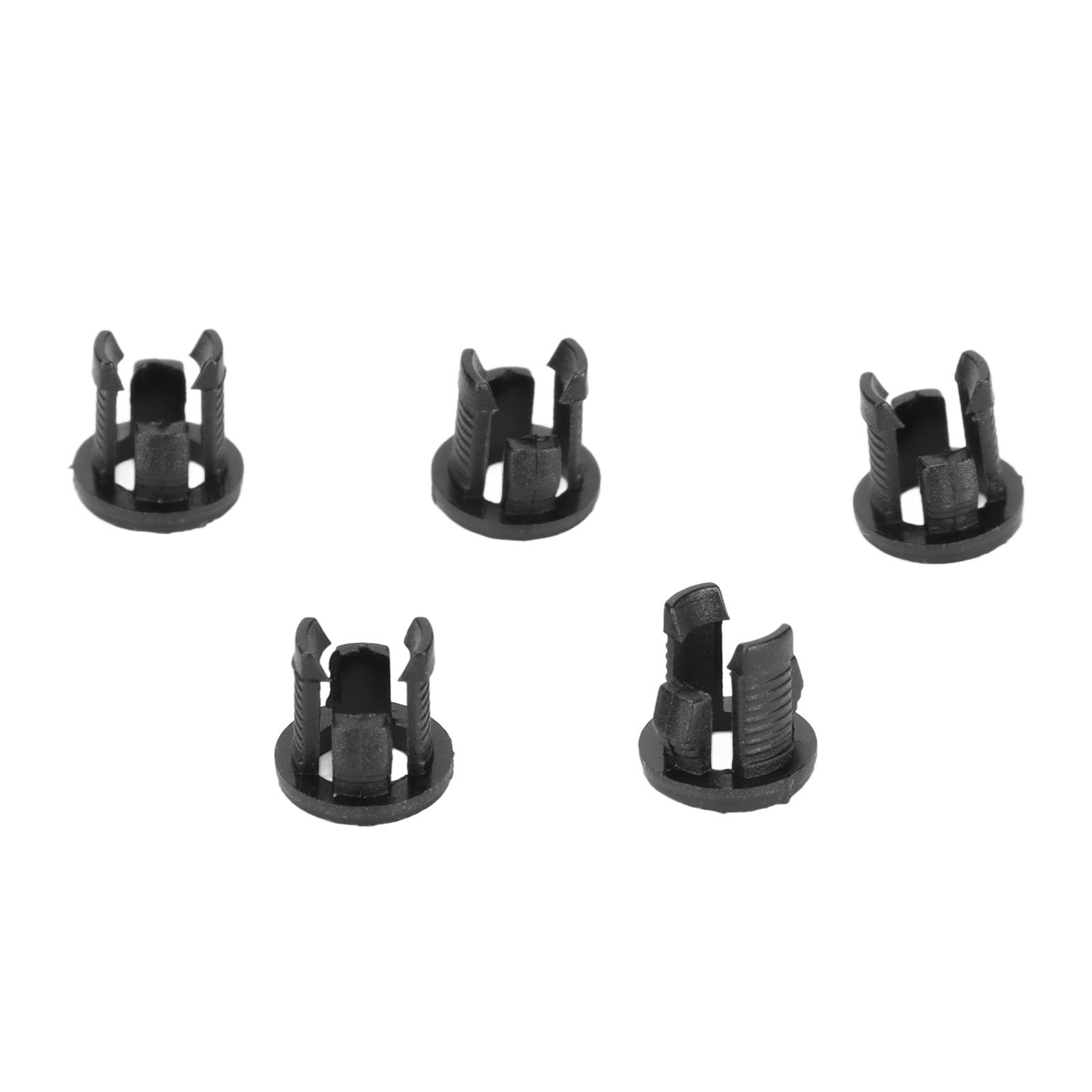 Schwarze 5-mm-led-montagehalterung Aus Kunststoff – 200 Stück, Montageclip Für Led-lampen, Sockel, Lampenfassung