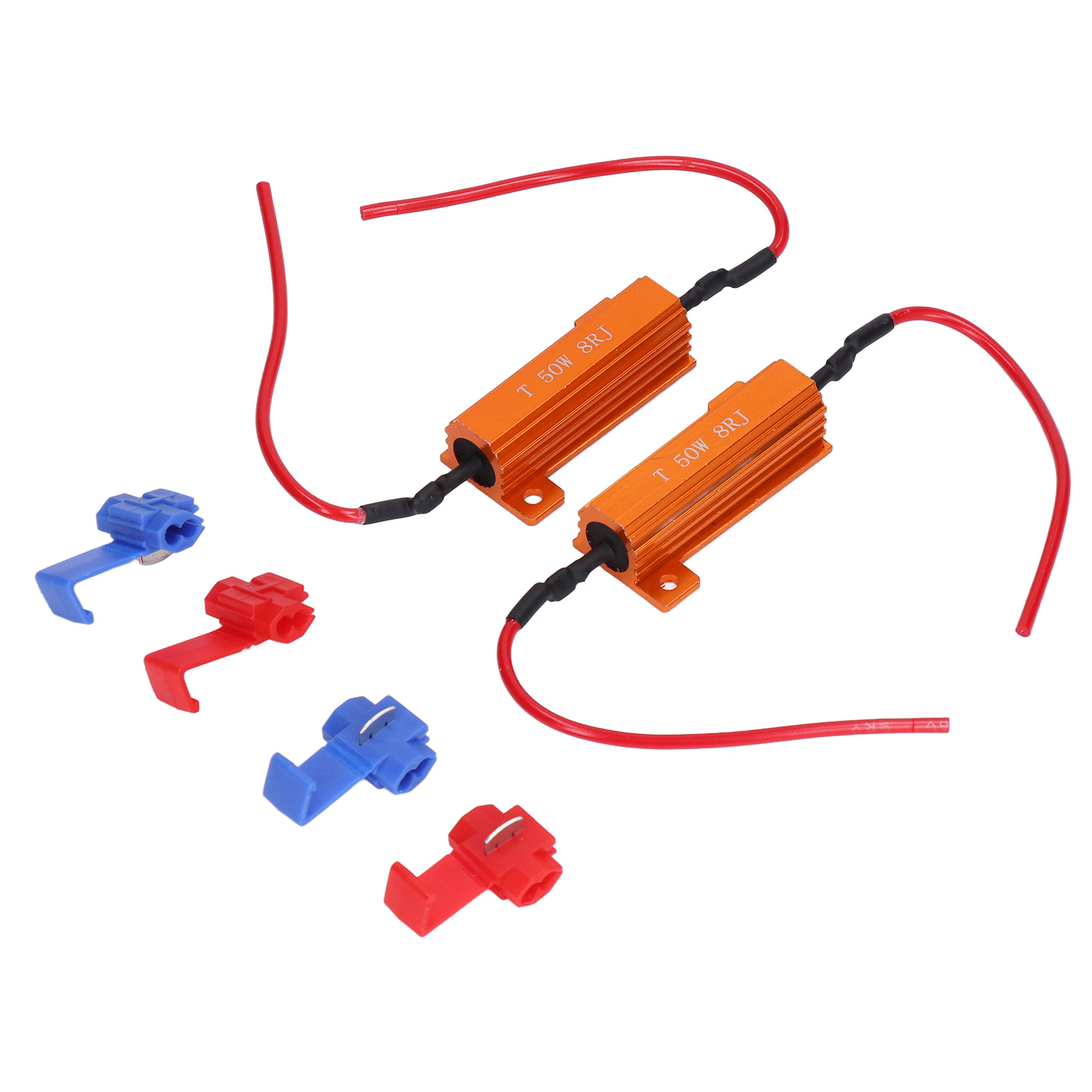 2er-pack 50-w-8-ohm-lastwiderstände, Fehlerfreies Ersatzteilset Für Led-tagfahrlichter