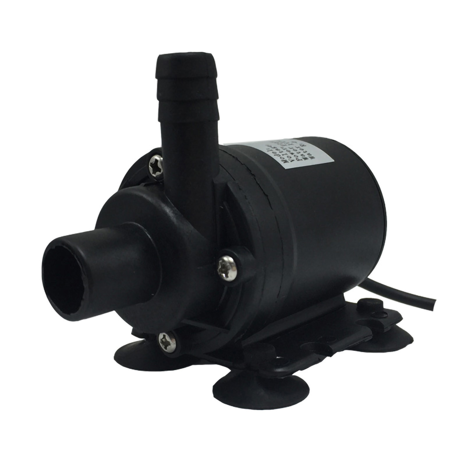 Hochdruck-miniaturwasserpumpe, Geräuschlose, Bürstenlose Membranpumpe Für Hydrokultur-reservoirs, 12 V Gleichstrom, Temperatur Unter 60 °c