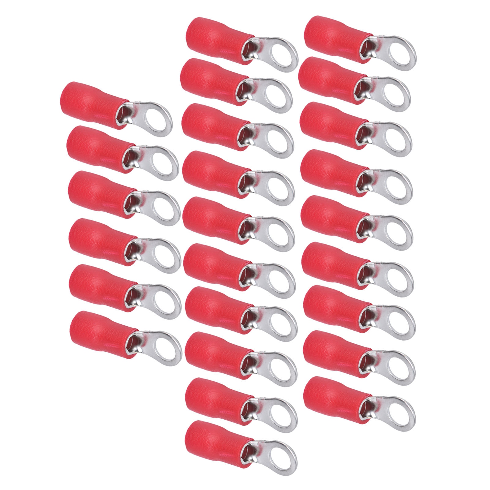 150 Vorisolierte Crimp-aderendhülsen Aus Kupfer Und Pvc, Ringkabelschuhe Für Kabel Mit Einem Querschnitt Von Awg 14–12, Elektrische Steckverbinder Für Maschinen