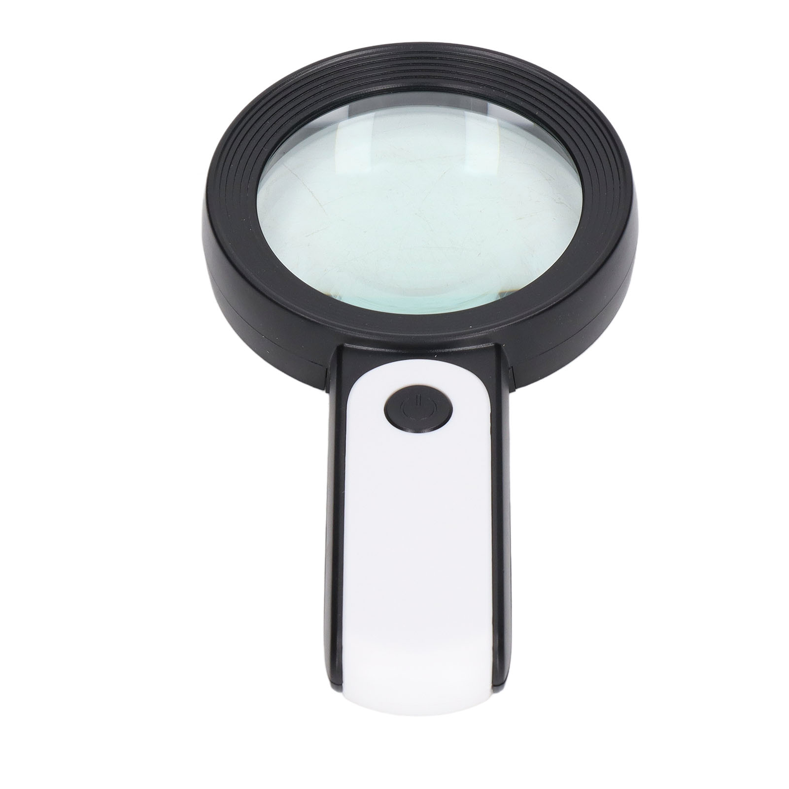 Ultraleichte 30-fache Hd-handlupe, Optisches Glas Mit Led-beleuchtung, Schwarzweiß-lesefunktion, Tragbare Präzisionslupe