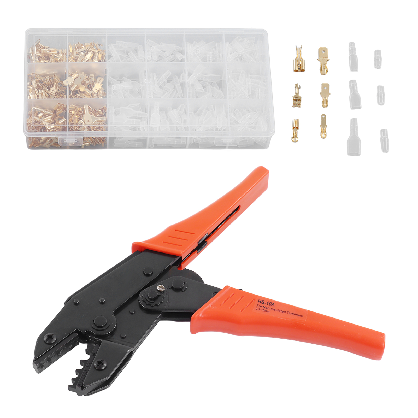 Professionelles Crimpwerkzeug Mit 300 Aderendhülsen, Manuelles Crimpwerkzeug Für Drähte Von 0,5–10 Mm², Komplettes Elektrisches Crimp-set