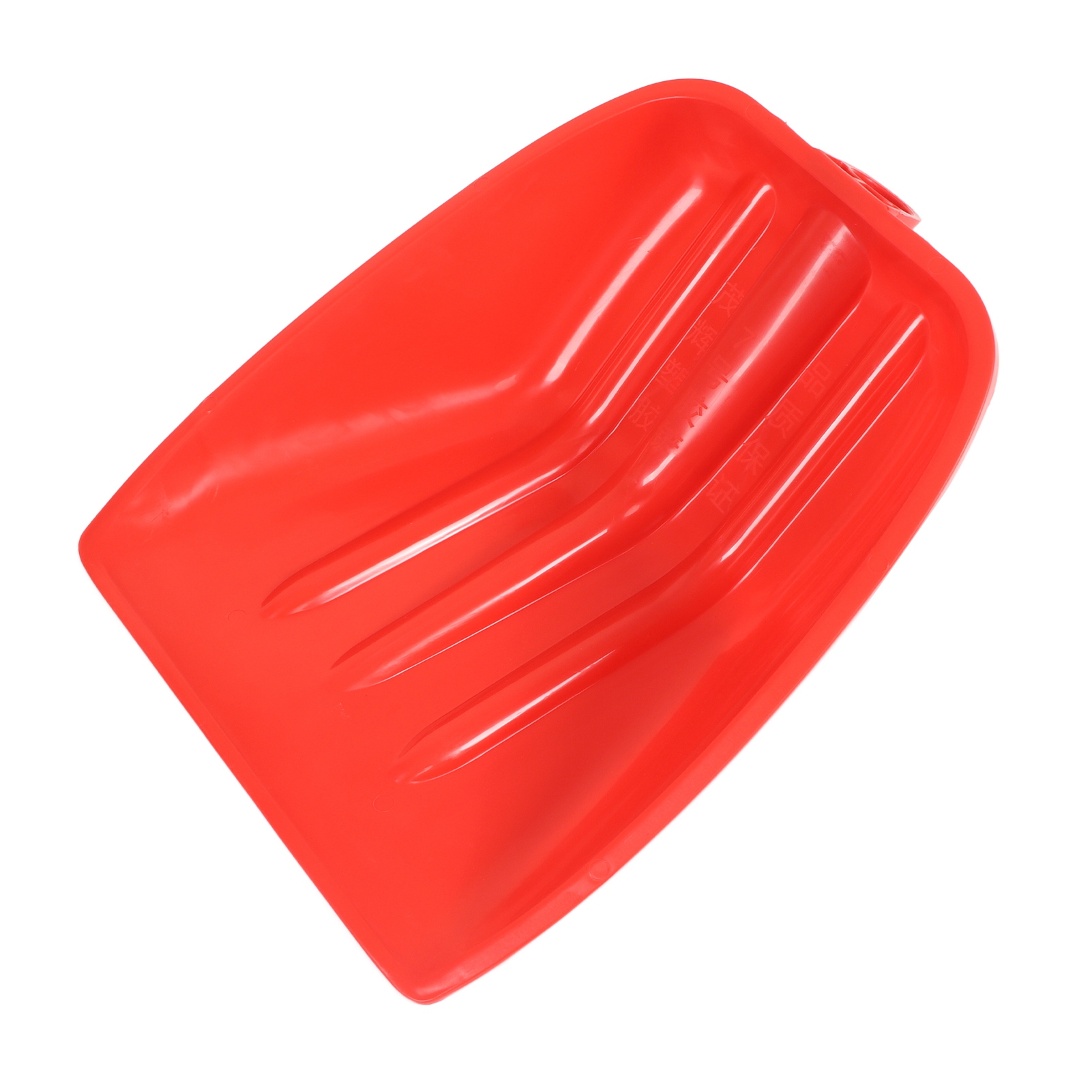 Rote Schneeschaufel Aus Verstärktem Pp, Langlebig Und Robust, Sicheres Gartengerät Für Kinder, 39 X 30 Cm (15,4 X 11,8 Zoll)