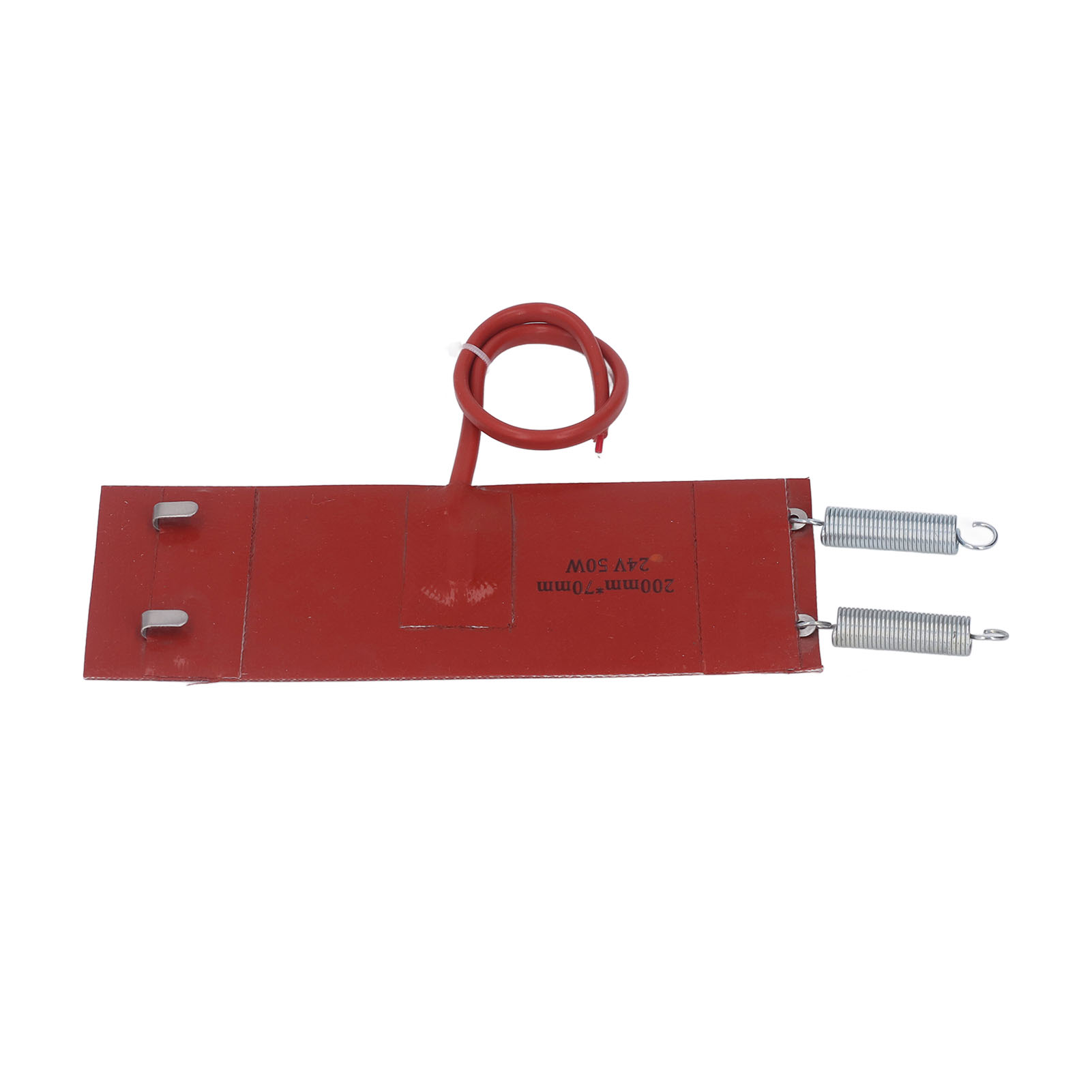 Set Mit 2 Ölpfannen-heizmatten, 50 W, 24 V Dc, Feuerfestes Silikon, Universell Einsetzbar, Wasserdicht, Hervorragende Wärmedämmung, Pfannenheizung