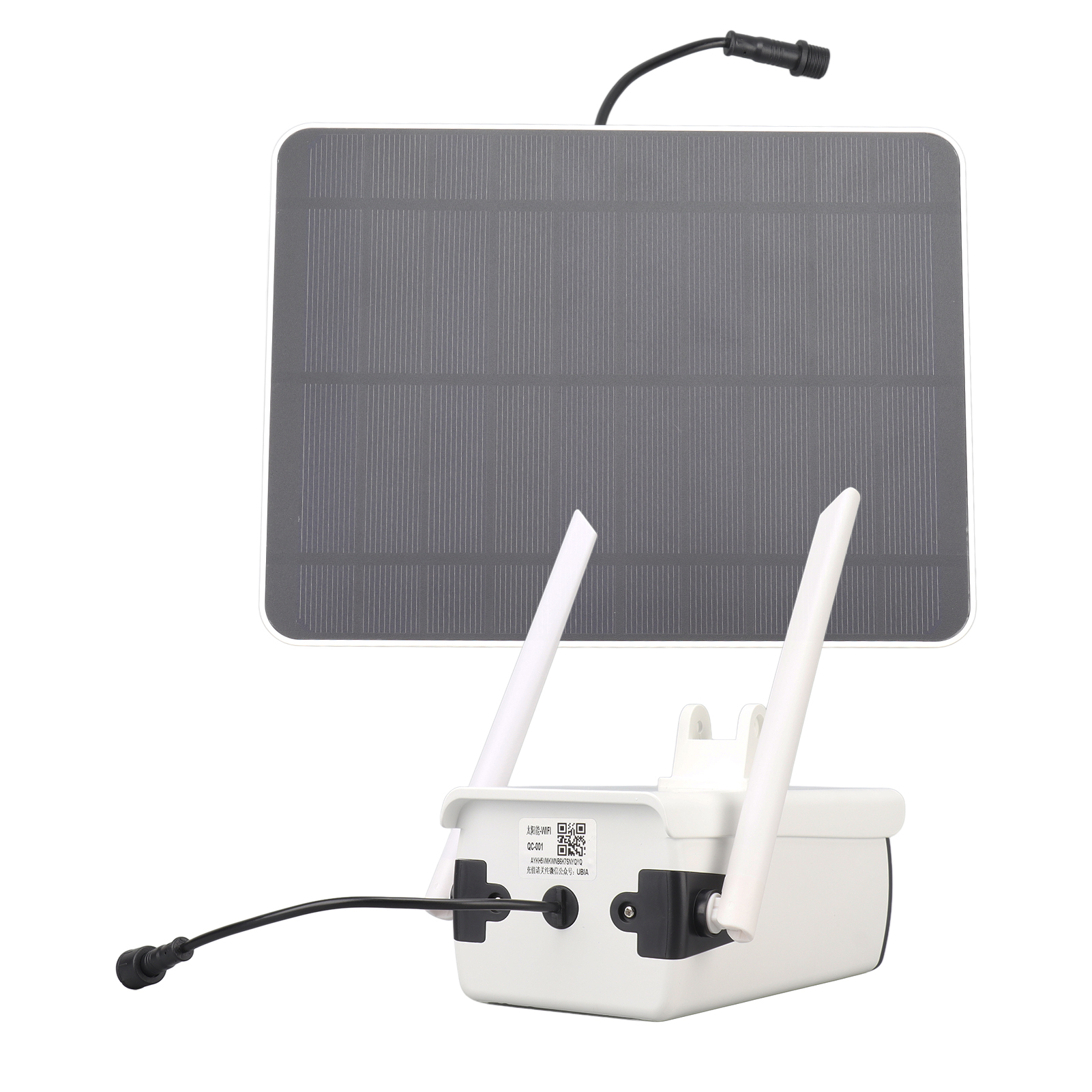 Drahtlose Wlan-überwachungskamera Für Den Außenbereich, Farbnachtsicht, Ip66 Wasserdicht, Bewegungserkennung, Solarbetriebene Sicherheitskamera