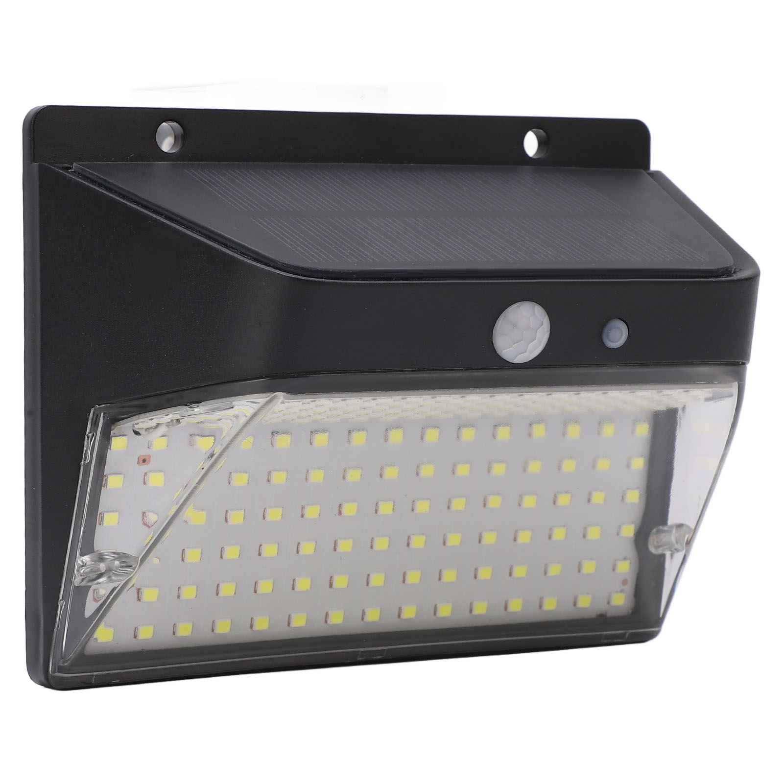 Hochleistungs-led-solarwandleuchte Für Den Außenbereich, Wasser- Und Staubdicht (ip65), Wasserdichte Solar-zaunleuchte Für Garten, Balkon Und Terrasse