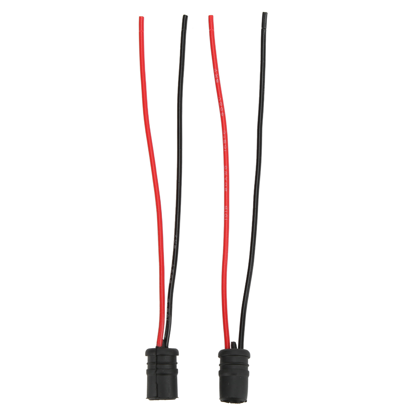 2 Schwarze T10 2 Led-lampenfassungen, 12v 30a Sockel Mit Kabel, Für Industrieanlagen, Autos Und Fahrräder, Set Mit 2 Stück.