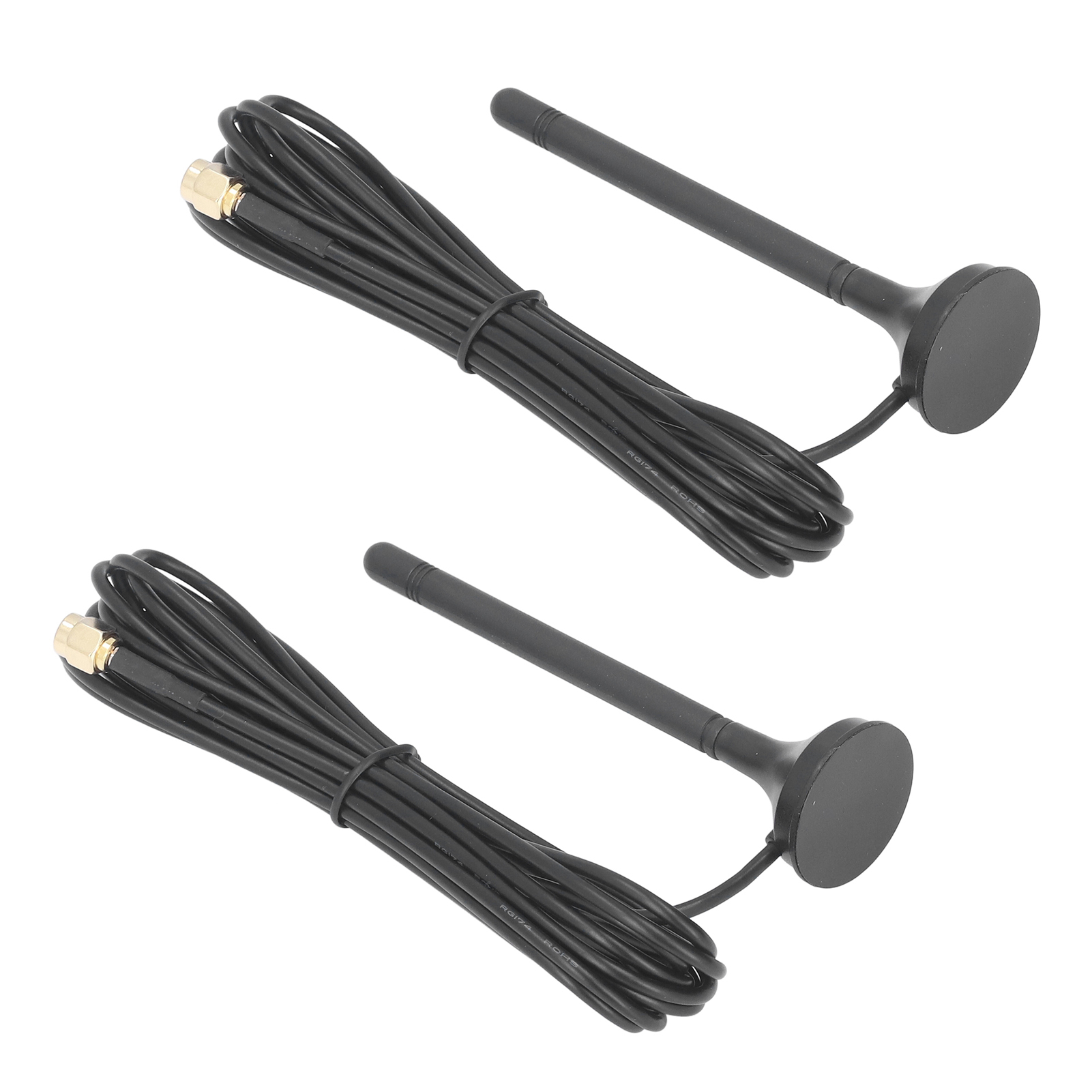 2,4-ghz-3-dbi-saugantenne, Hohe Verstärkung, Wasserdicht, Sma-stecker, 2er-pack Für Router Und Wlan-modul