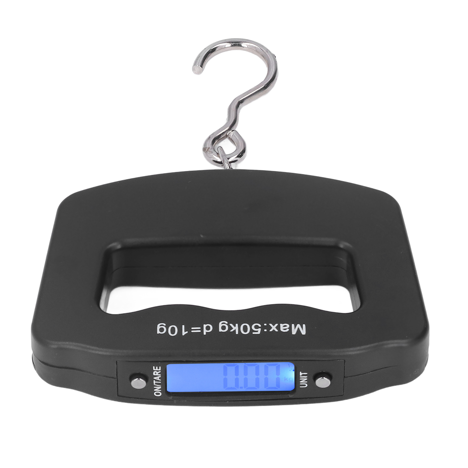 Elektronische Hakenwaage (50 Kg), Lcd-display, Einheitenumrechnung, Digitales Wiegen Zum Angeln, Einkaufen Und Für Den Haushalt, Haken Inklusive