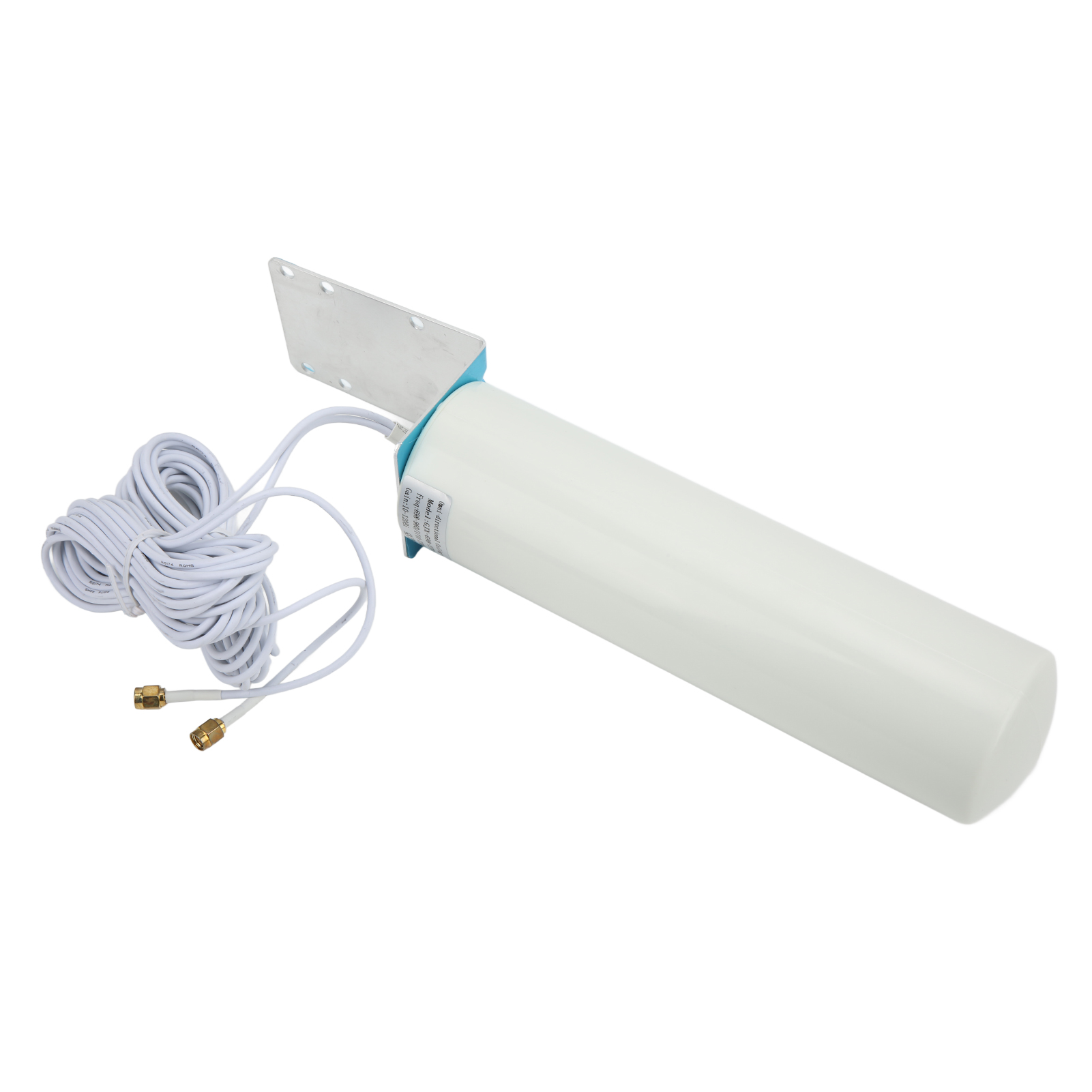 4g 12dbi Omnidirektionale Außenantenne, 3g/4g Signalverstärker, Dualer Sma-stecker, Hohlstecker, Mobilfunknetzverstärkung.