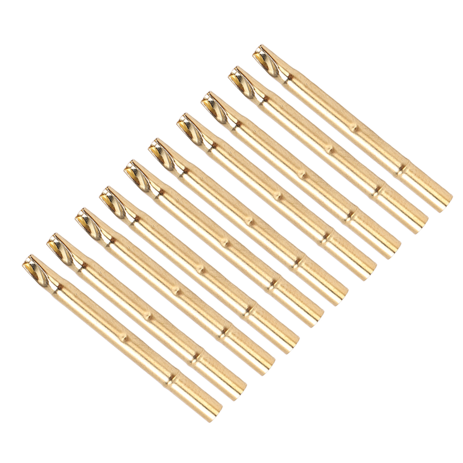 2,7 Mm Schutzhülle Für Prüfspitzen Aus Metallfeder - Packung Mit 100 Nadeln, Präzise Kontaktkraft, Hochwertiges Elektronikzubehör.