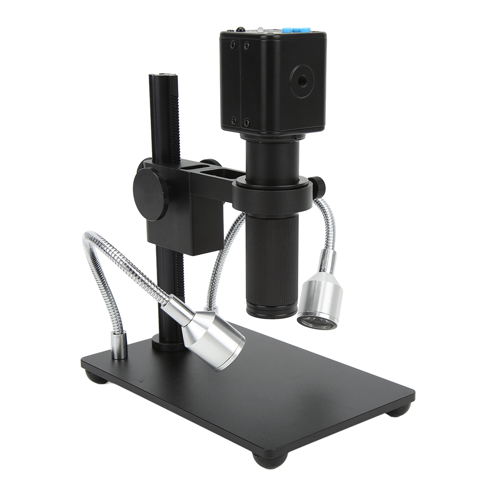 Industriemikroskop-digitalkamera Full Hd 24mp 2k 1080p 60fps Mit 150-facher Vergrößerung Für Handy-reparaturen, Netzteil 100–240v, Eu-stecker