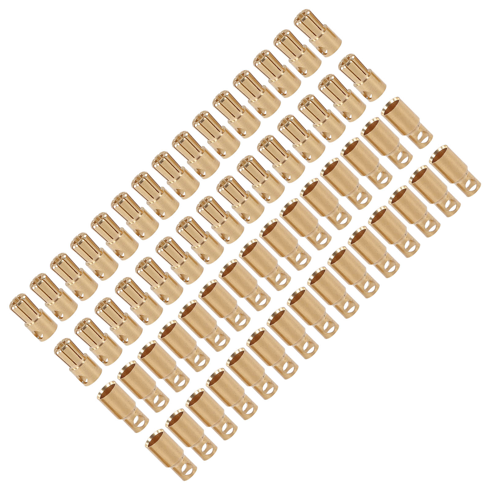 Packung Mit 30 Vergoldeten Bananensteckern (männlich Und Weiblich) Für Rc-akkus Und Industrielle Diy-projekte