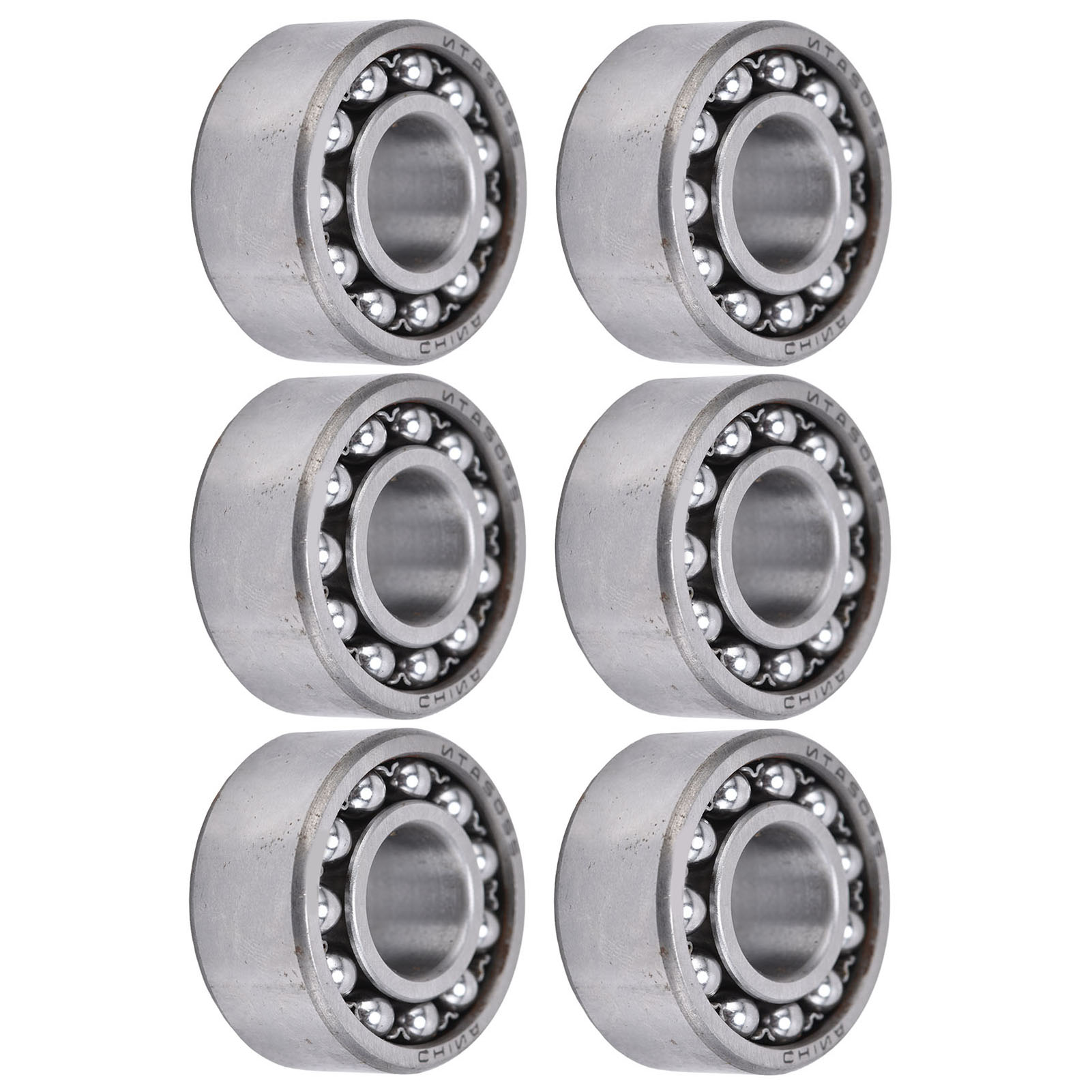 6-teiliges Pendelkugellager, Zweireihig, Radialkontakt 2202, Mechanisches Zubehör Für Industrieanlagen